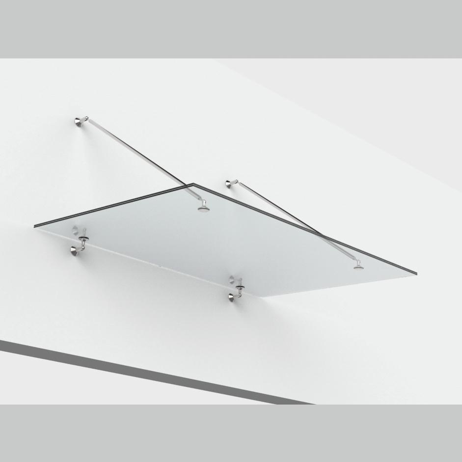 Vordachset Z-09, 2 Zugstangen