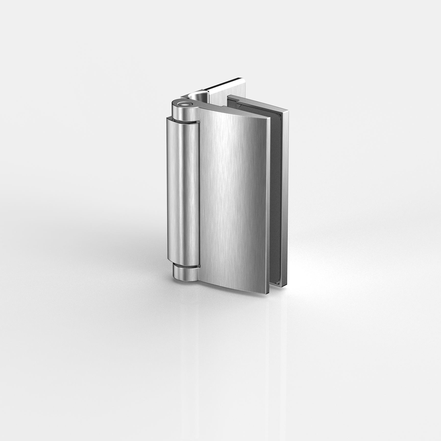 Anschlagtürband Glas-Wand 90°