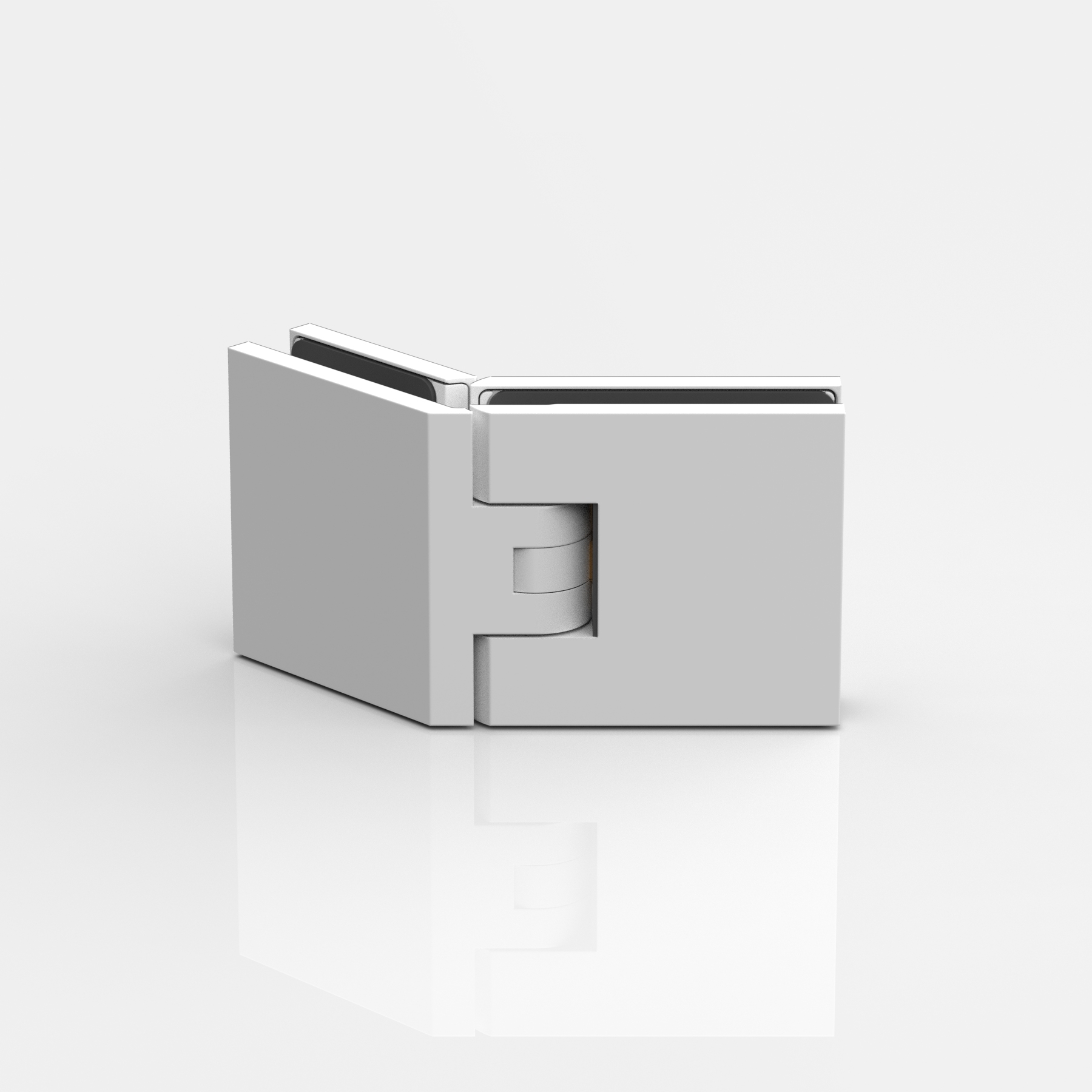 Pendeltürband Glas-Glas 135°