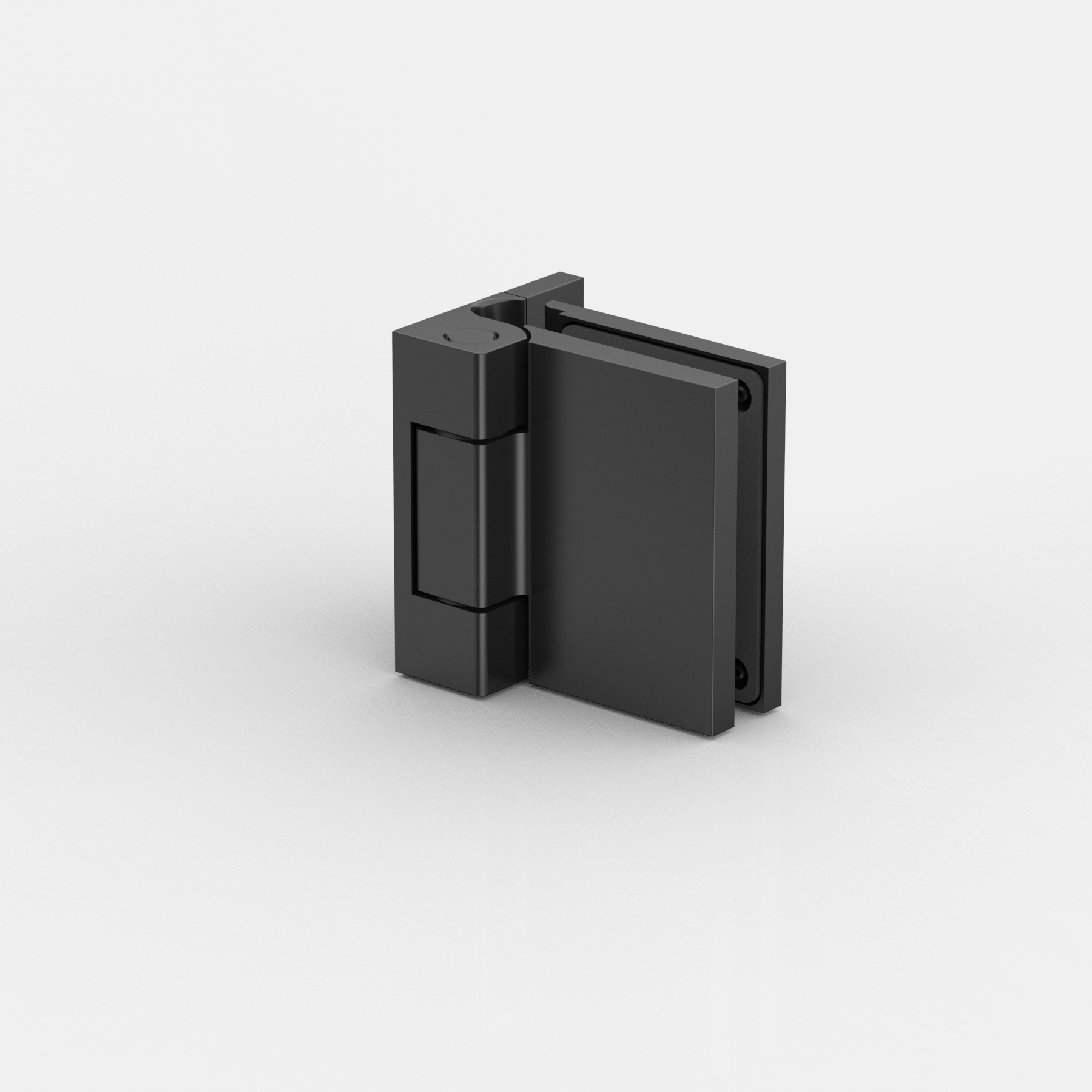 Anschlagtürband Glas-Wand 90°