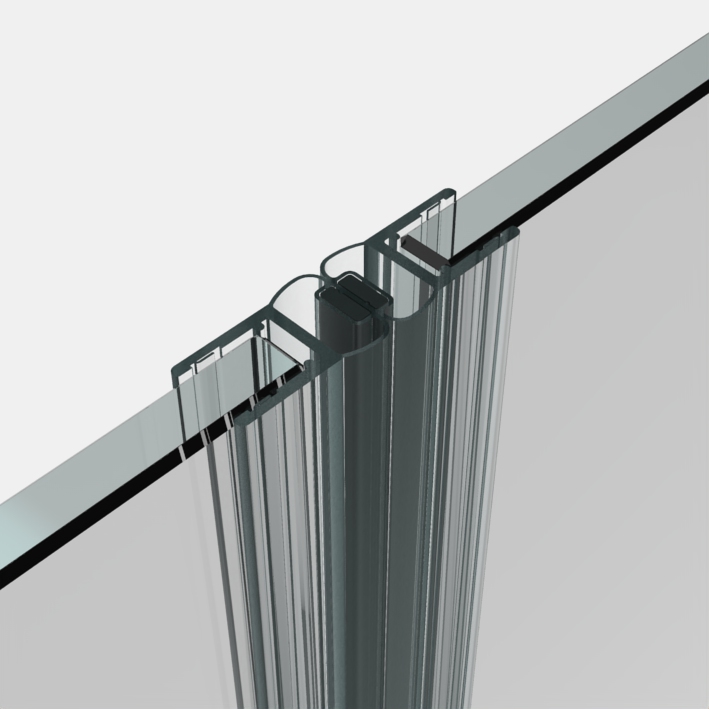 Magnetschienenset, 180°(2X180°),10/12mm