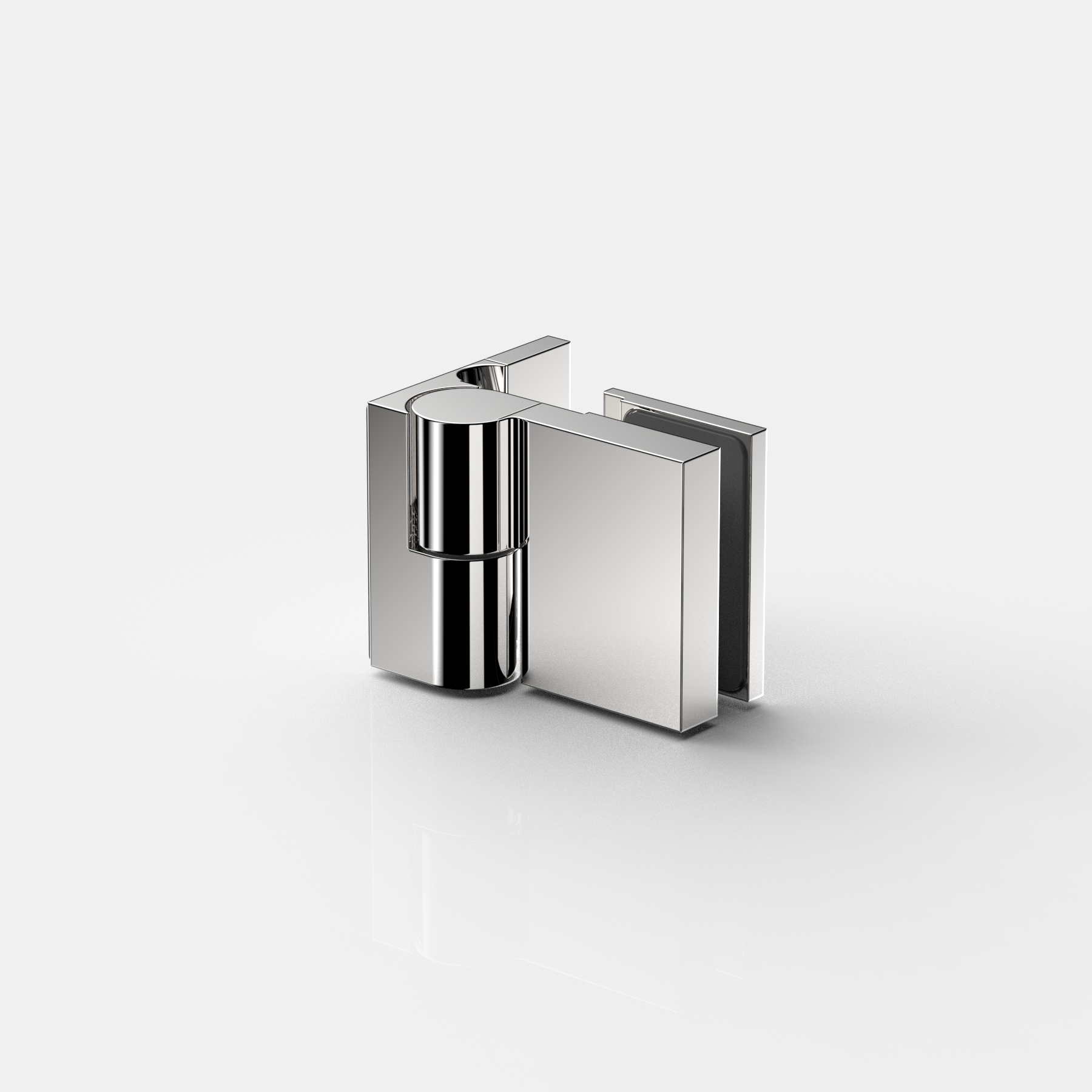 Hebe-Senk-Anschlagtürband, Glas-Wand90°