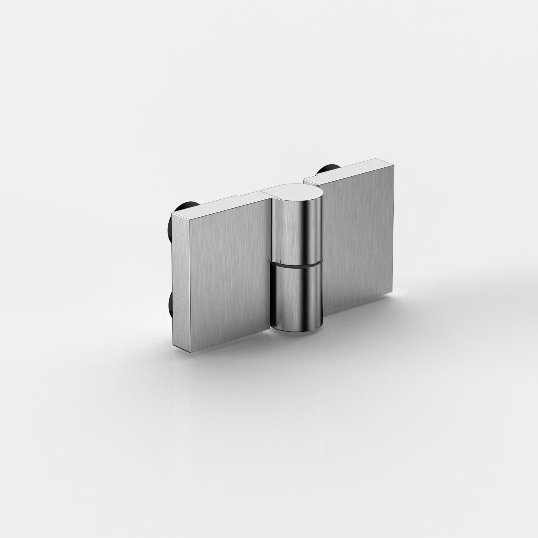 Hebe-Senk-Anschlagtürband, Glas-Glas180°