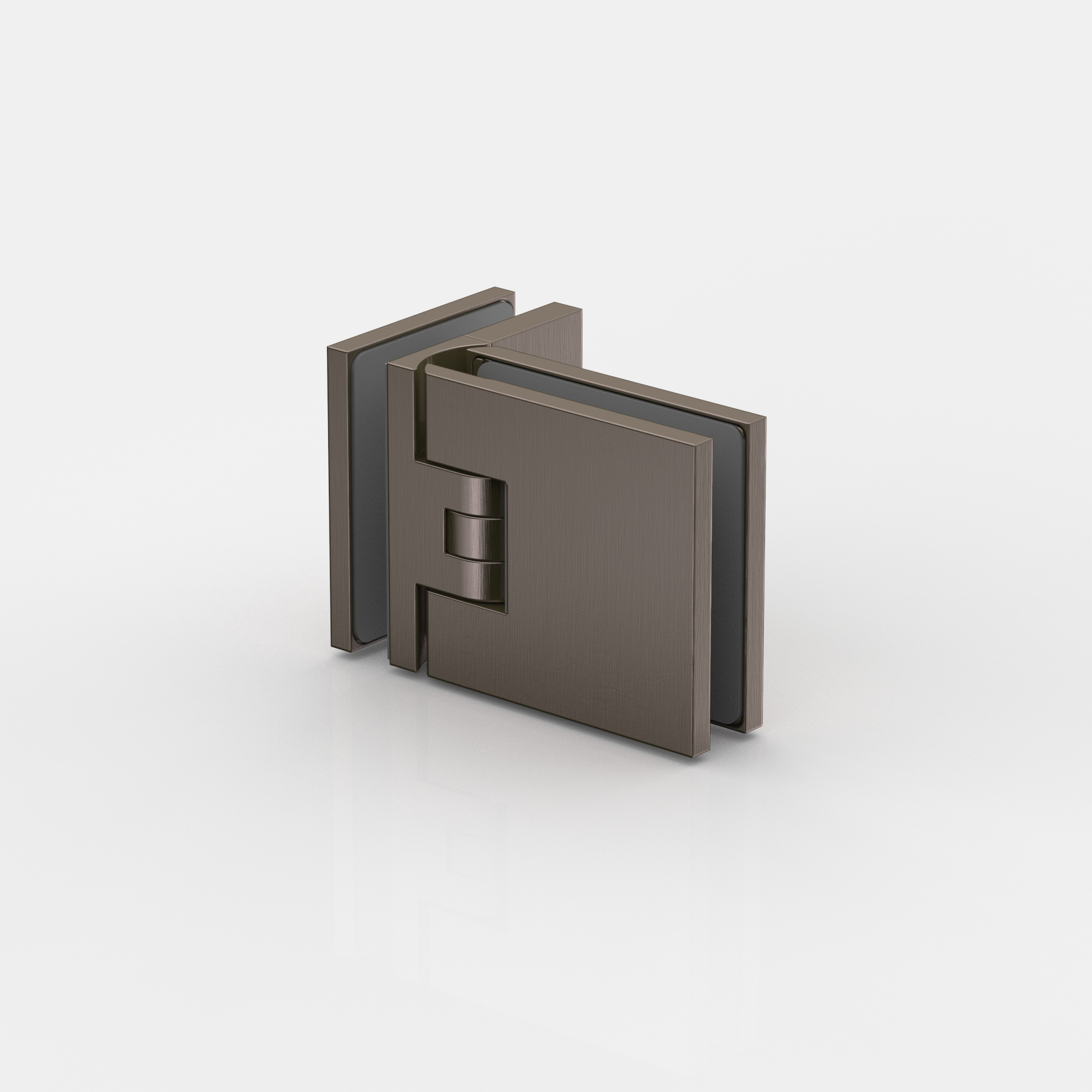 Pendeltürband Glas-Glas 90°