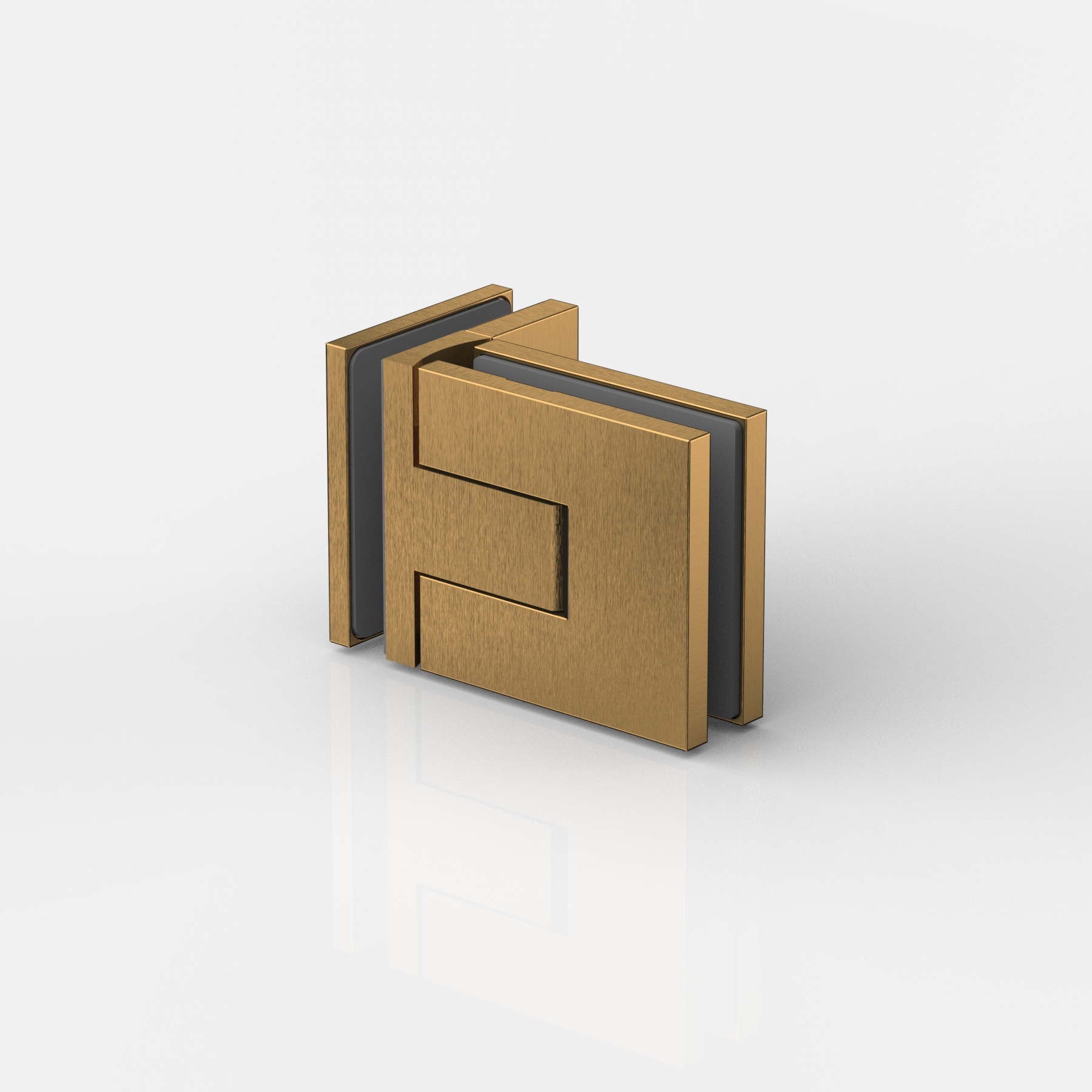 Pendeltürband Glas-Glas 90°