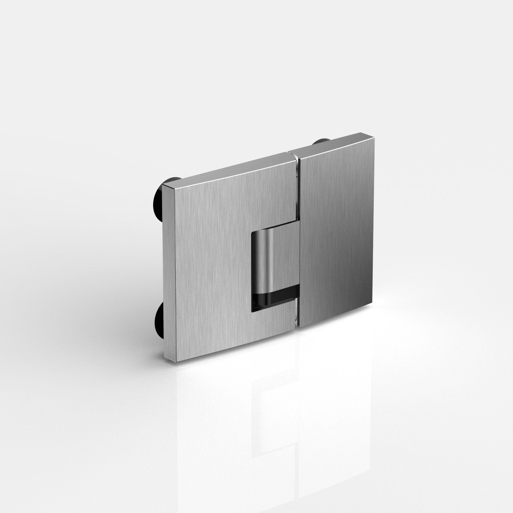 Hebe-Senk-Pendeltürband, flächenbündig, Glas-Glas 180°