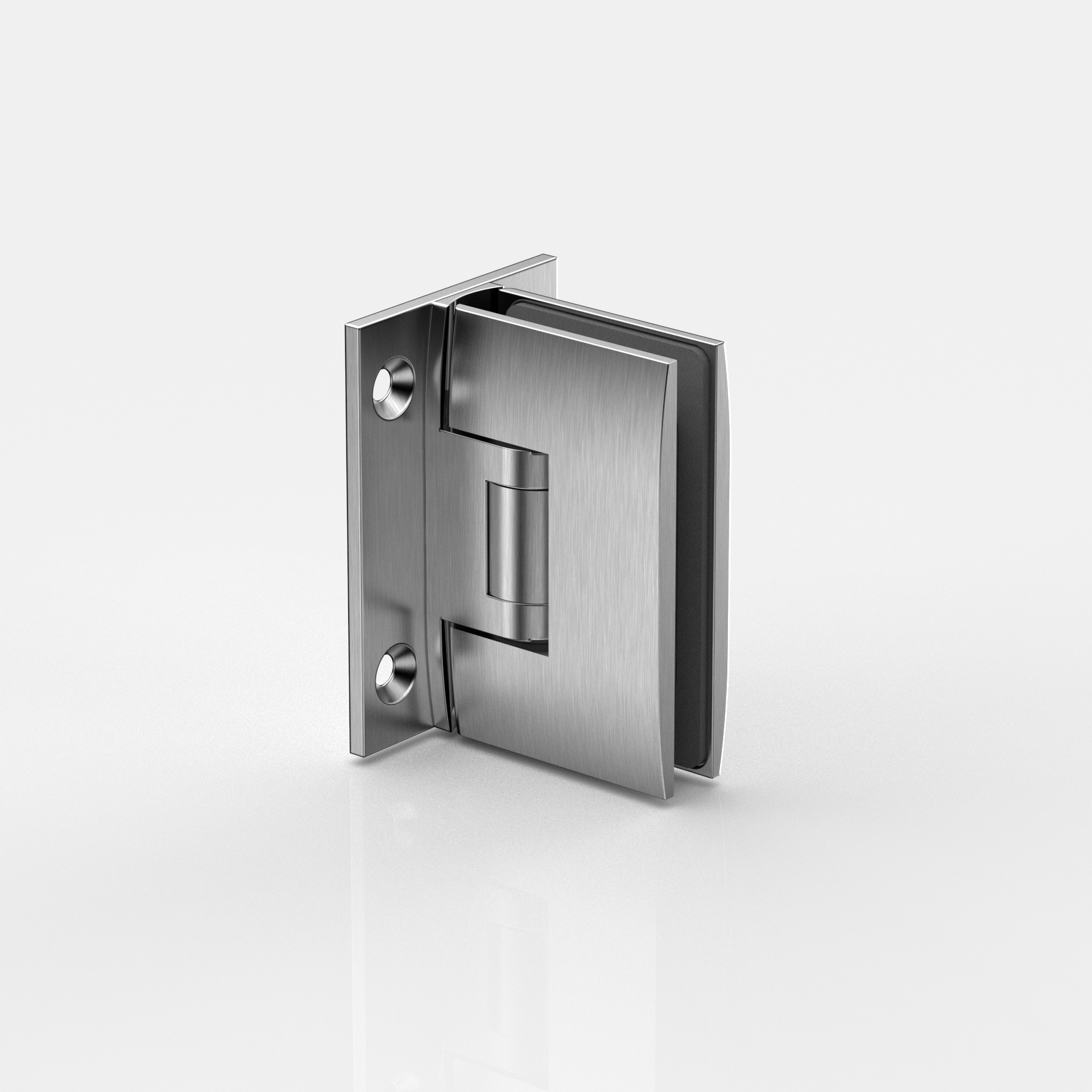 Pendeltürband Glas-Wand 90°