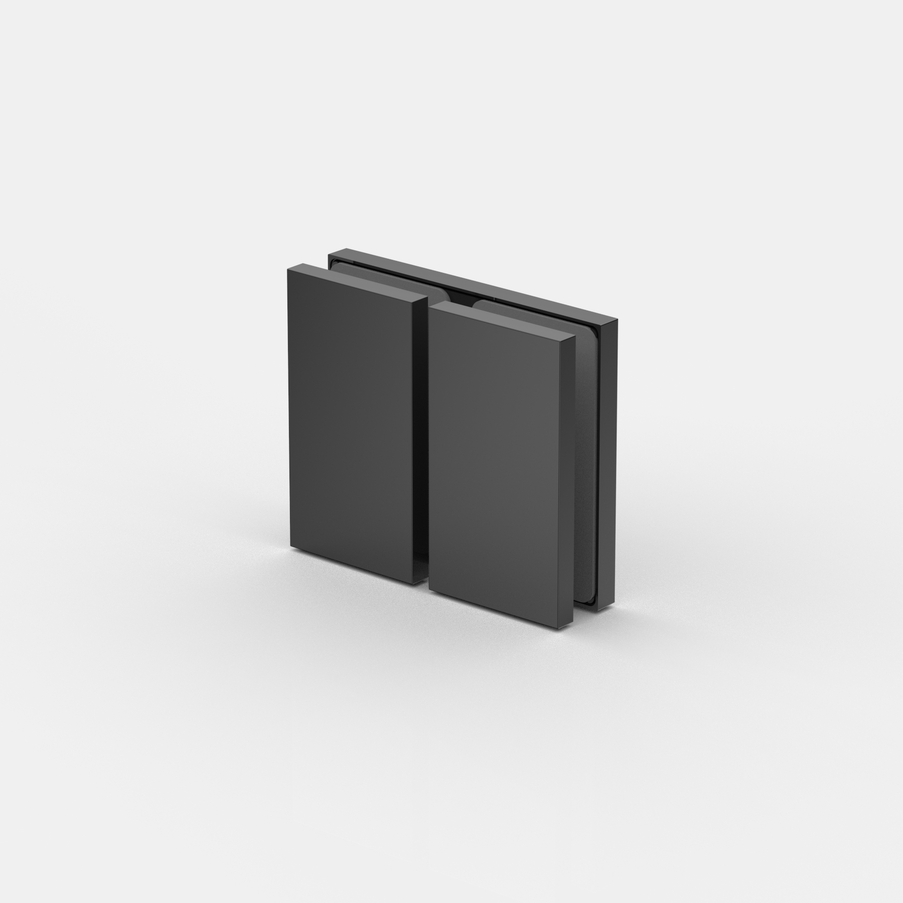 Längsverbinder Glas-Glas 180°