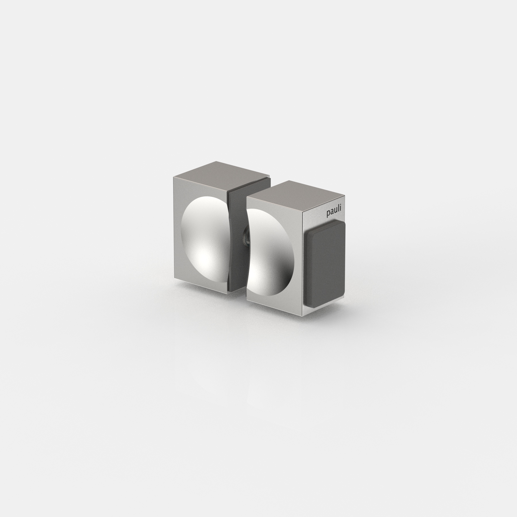 Türgriff, 2-seitig, 1 Dämpfer