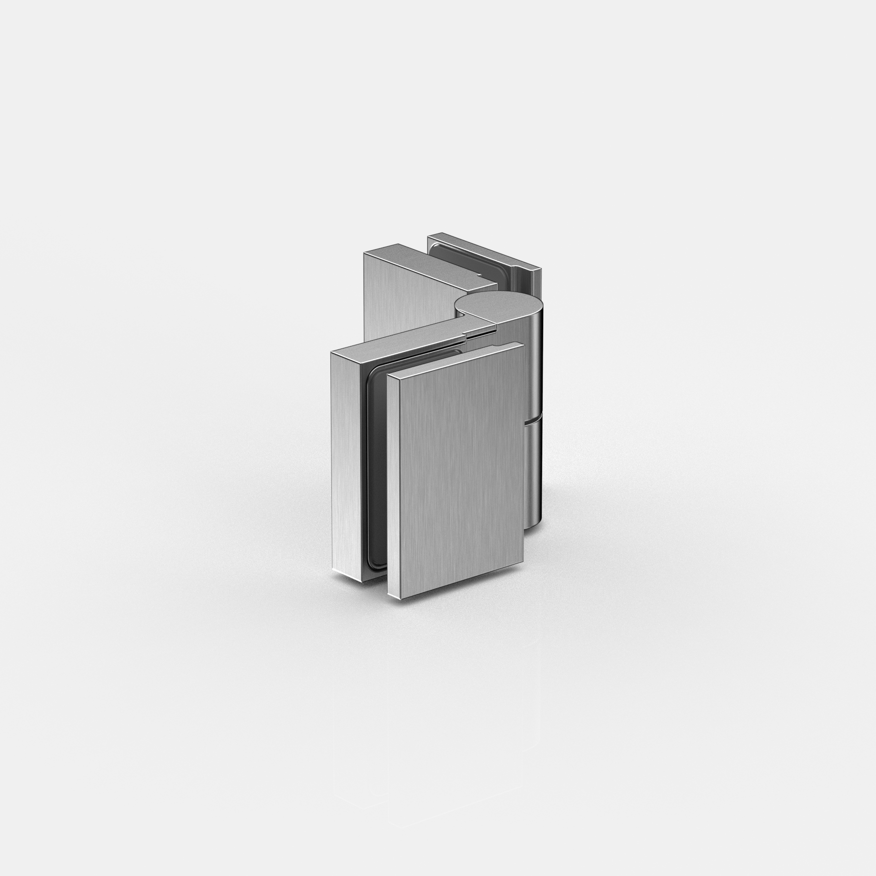 Hebe-Senk-Anschlagtürband, Glas-Glas90°