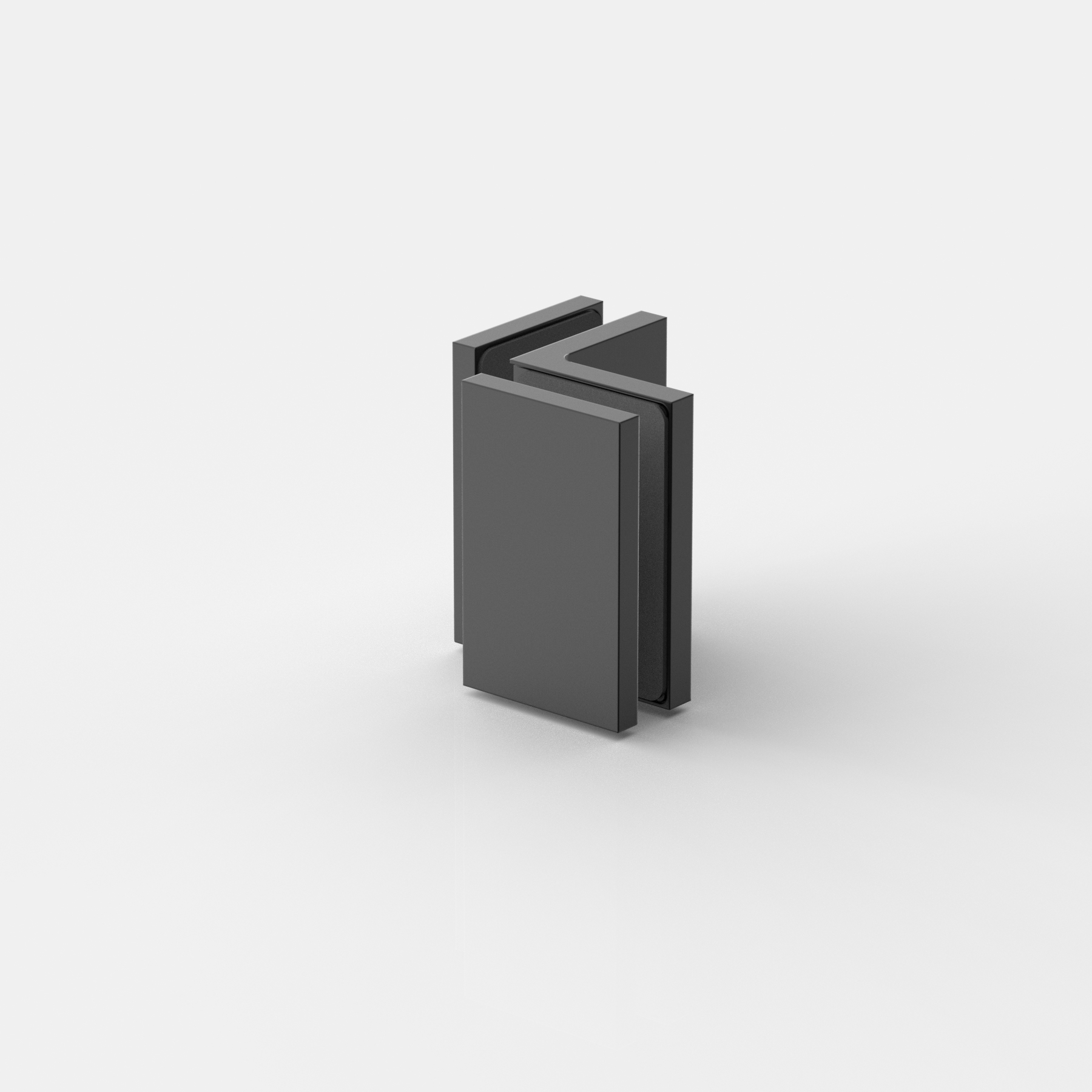 Winkelverbinder Glas-Glas 90°