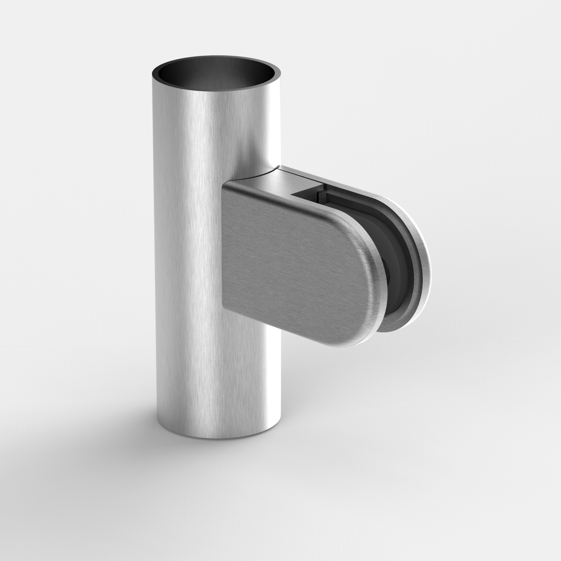 Clamp fixture, 63x45mm | stainless steel optic | 11,52 mm | round, R30 ...