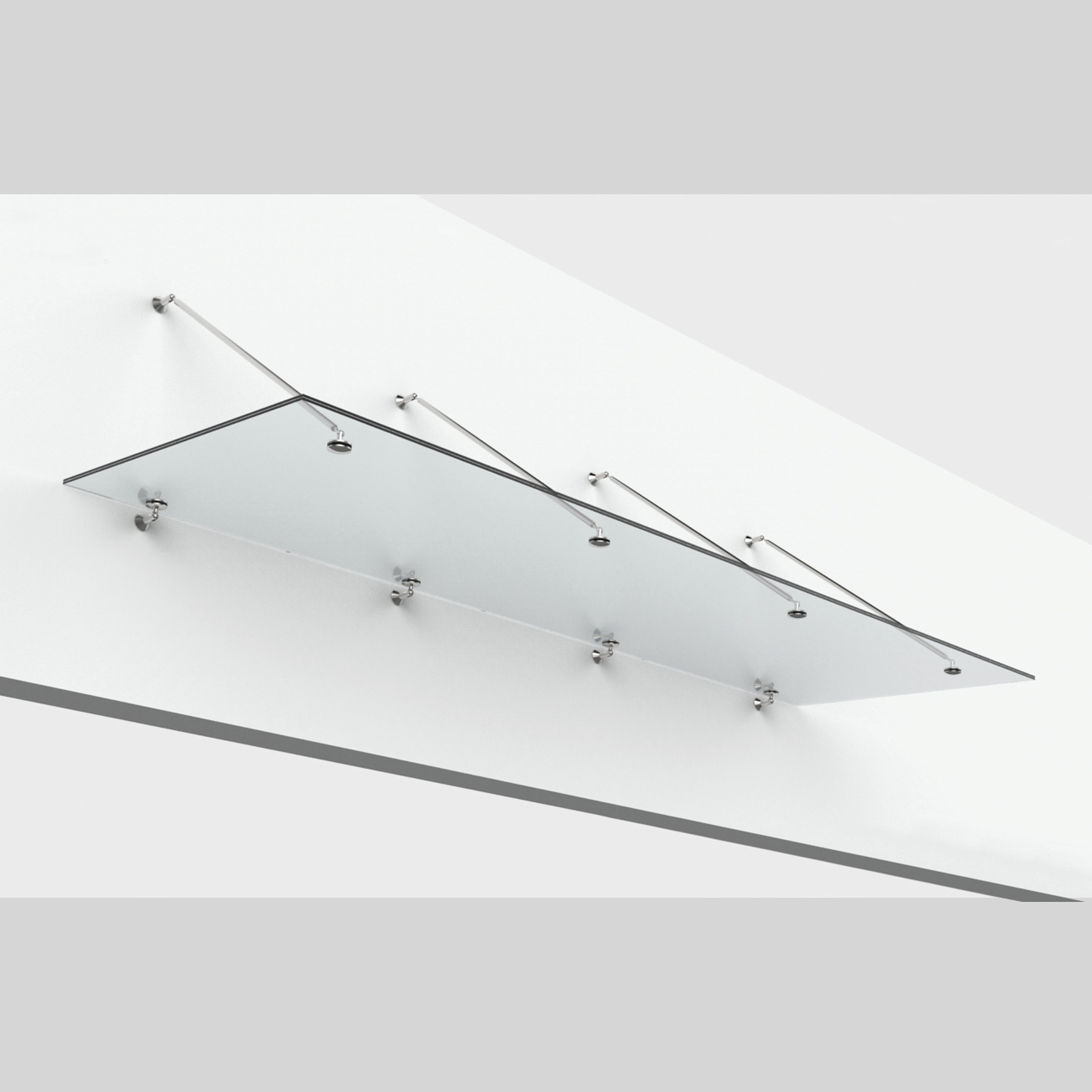 Vordachset Z-06, 4 Zugstangen, 17,52mm