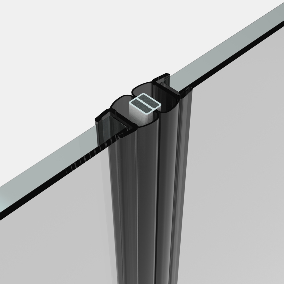 Magnetschienenset für 180° (2X180°)