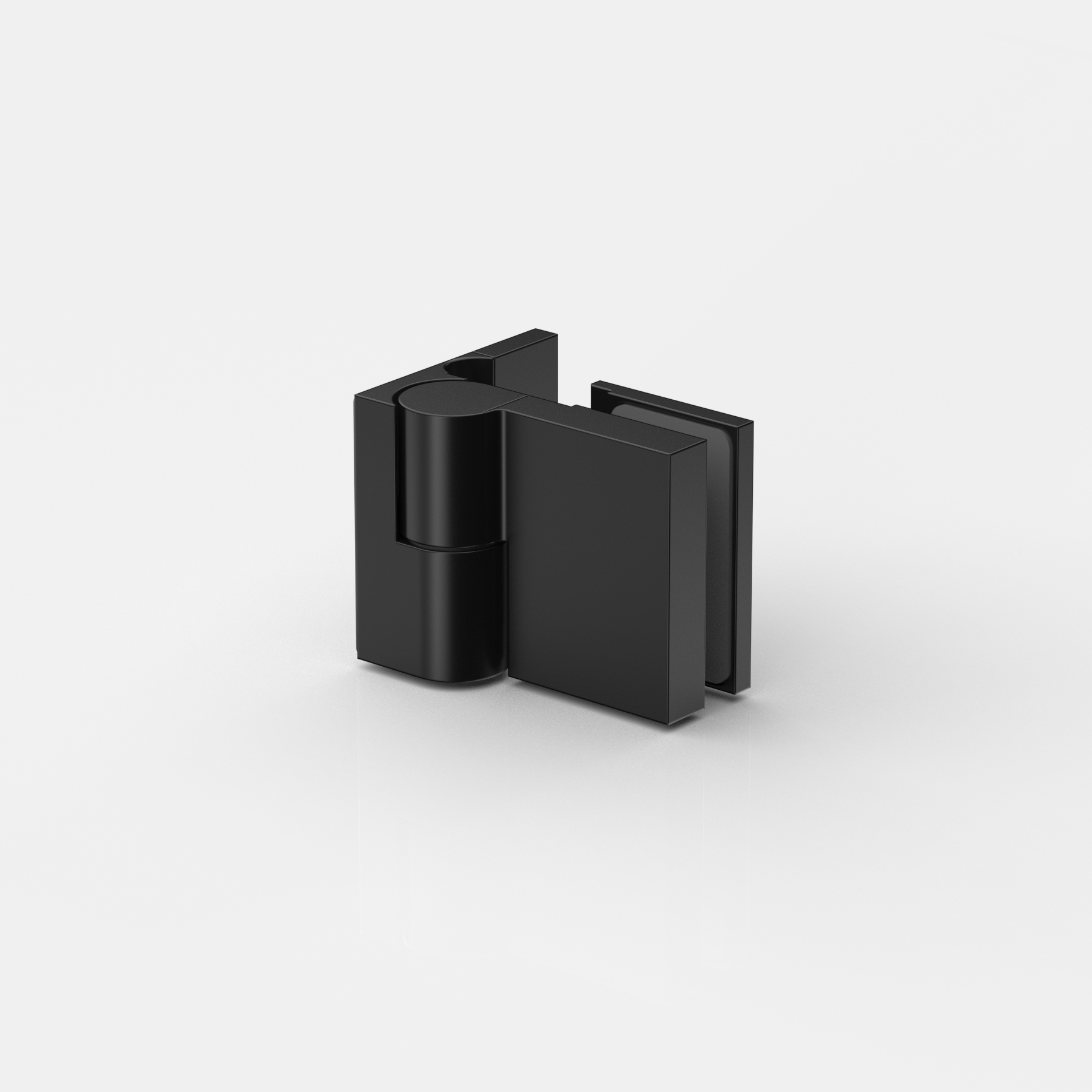 Hebe-Senk-Anschlagtürband, Glas-Wand 90°