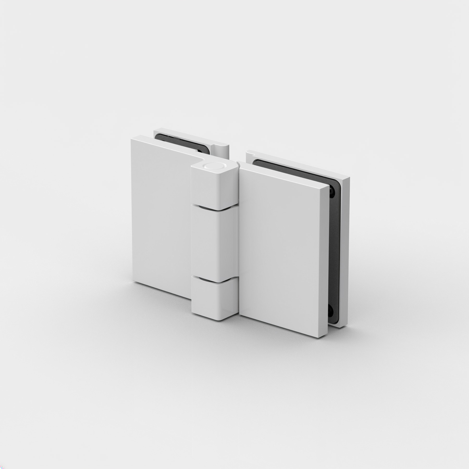 Anschlagtürband Glas-Glas 180°