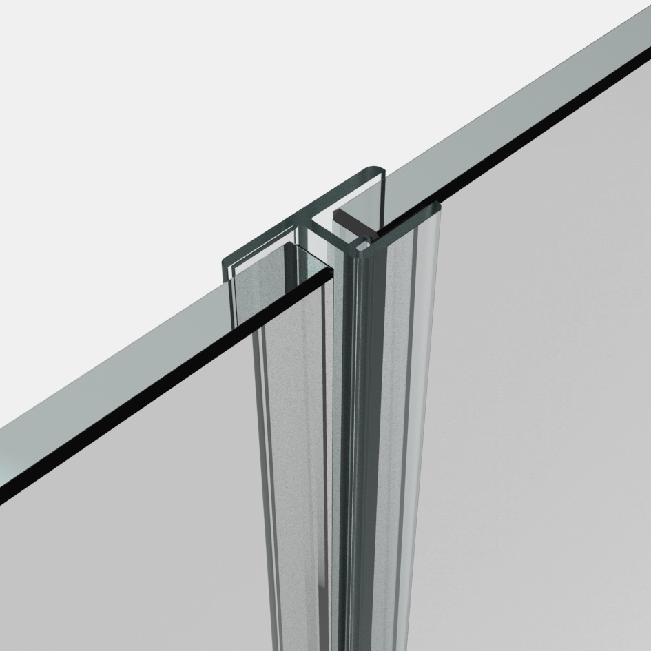 Dichtprofil, Anschlag 180°, 6/8mm