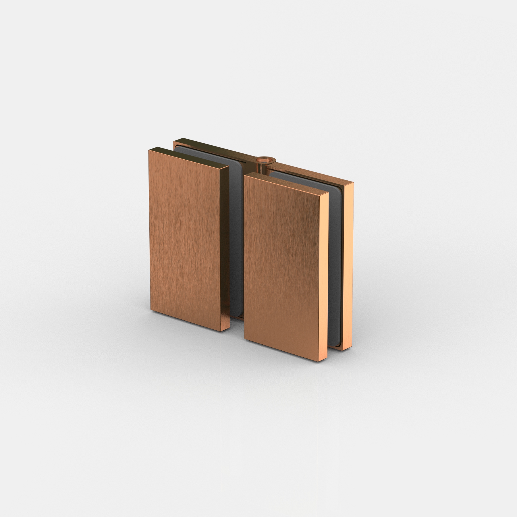 Winkelverbinder, Glas-Glas 180° - verstellbar