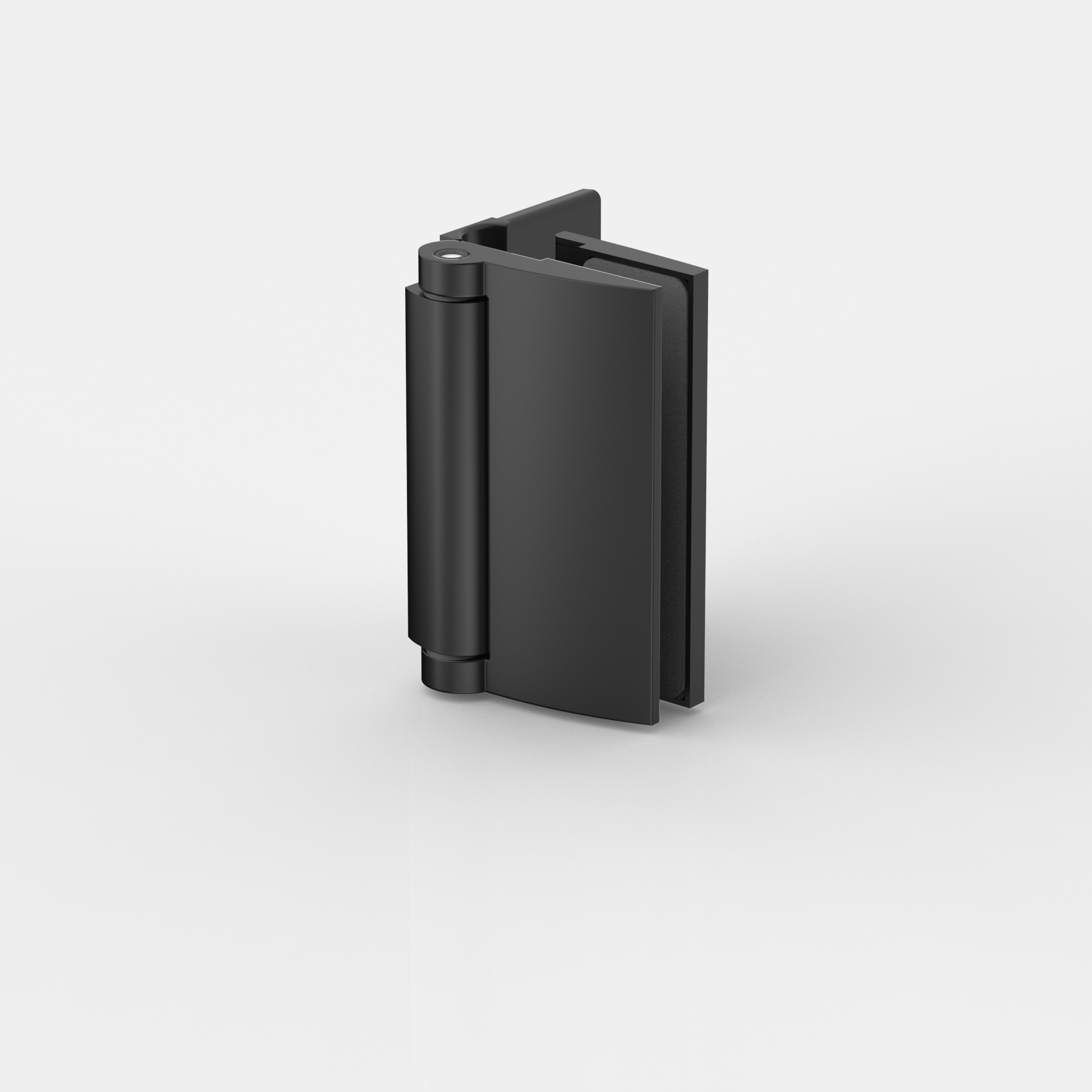 Anschlagtürband Glas-Wand 90°