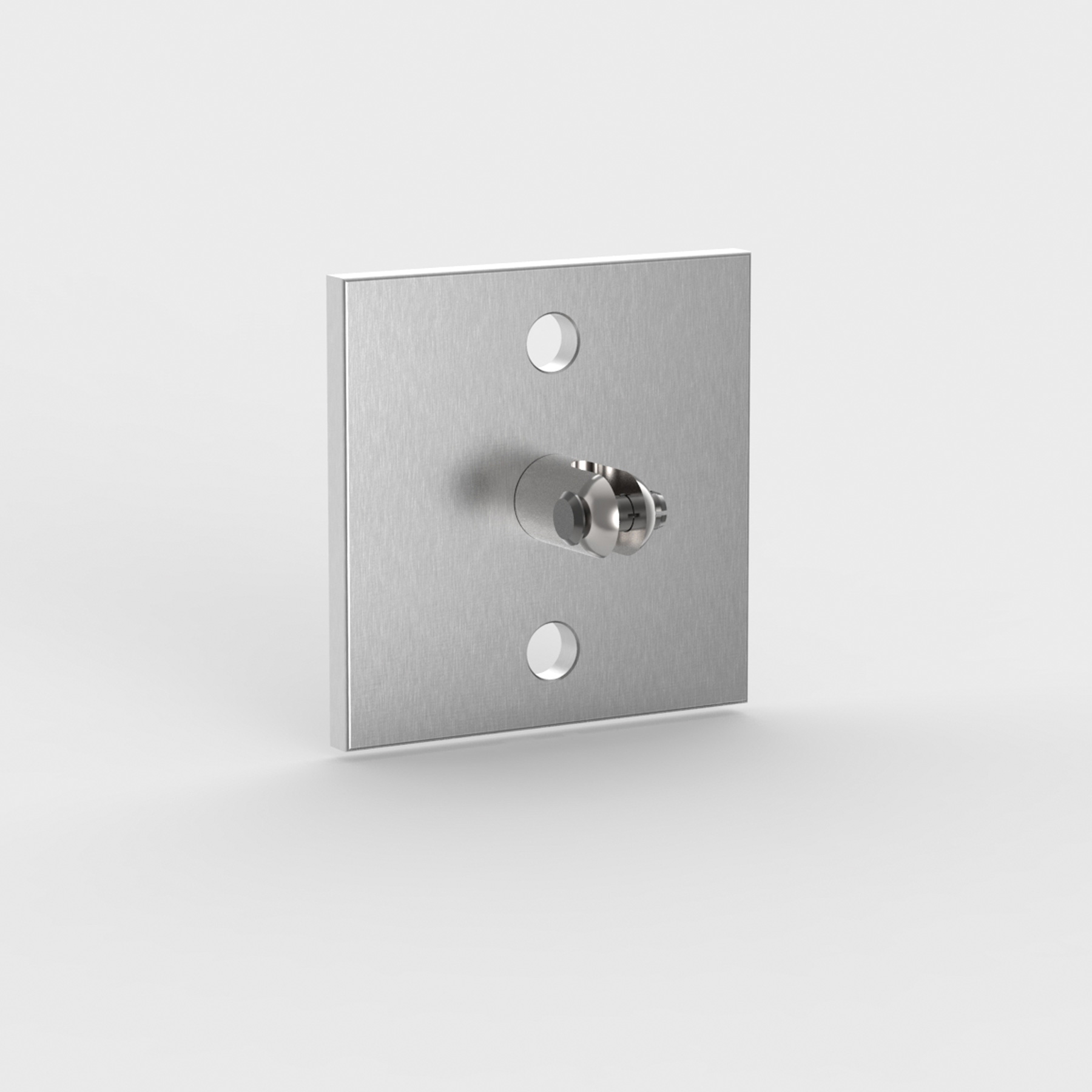 Wandhalter oben, 105x105mm