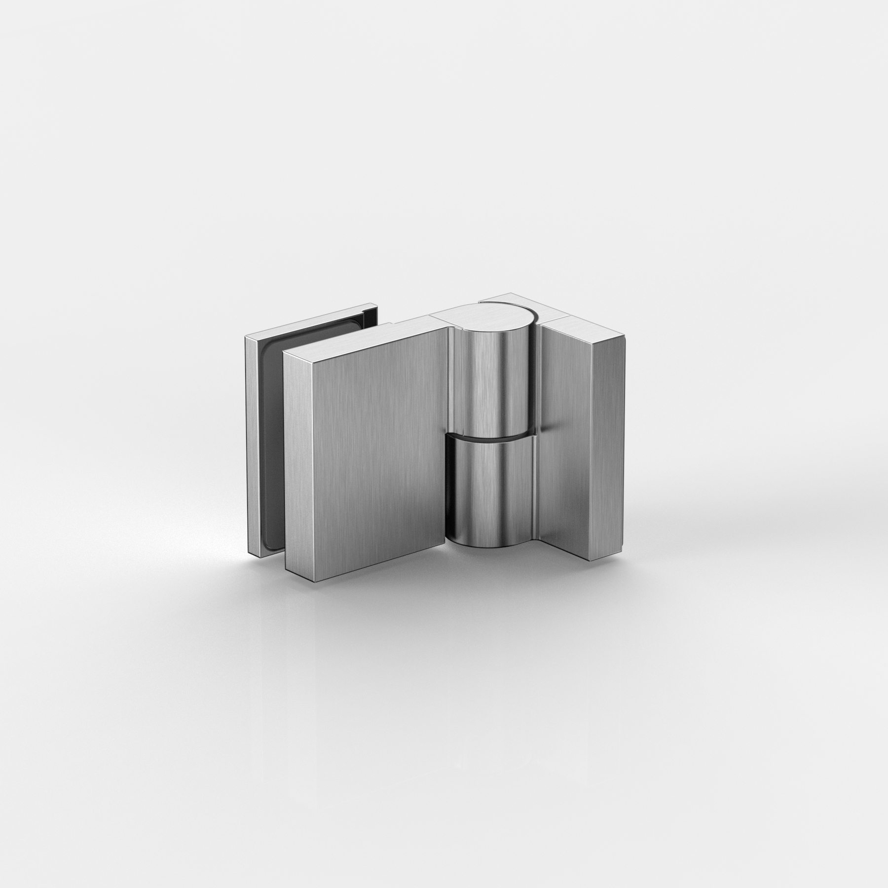 Hebe-Senk-Anschlagtürband, Glas-Wand90°