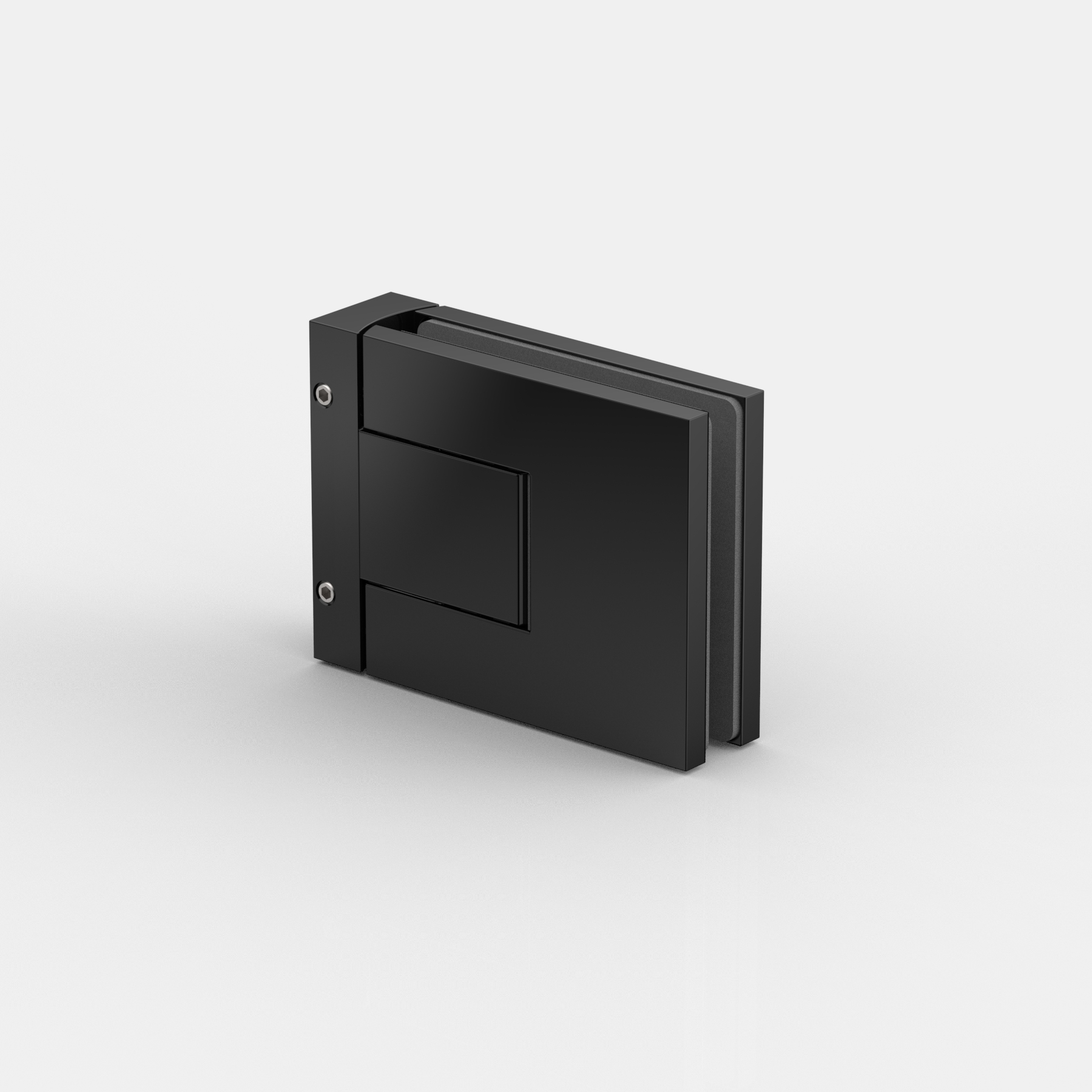 Pendeltürband Glas-Wand 90°