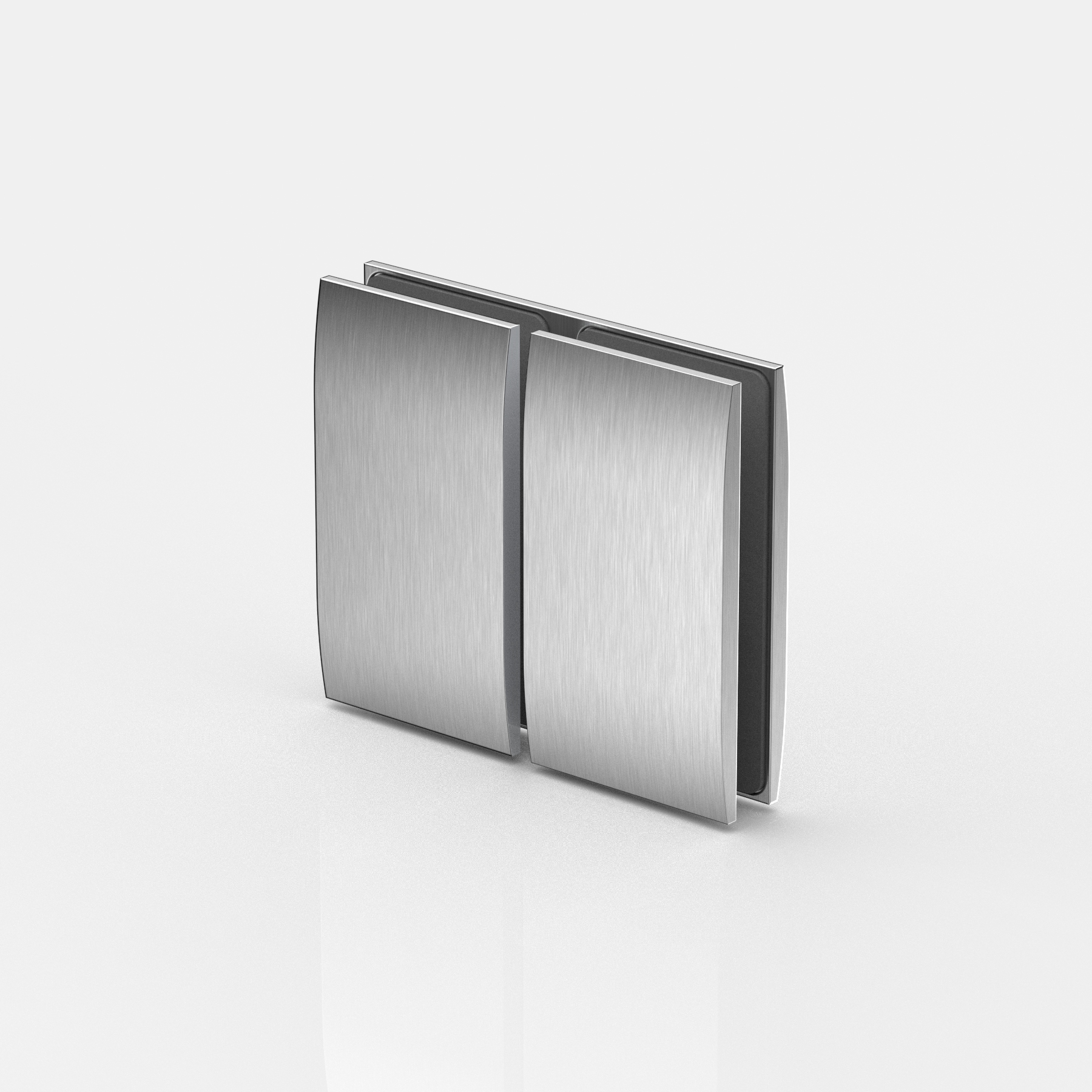 Längsverbinder Glas-Glas 180°