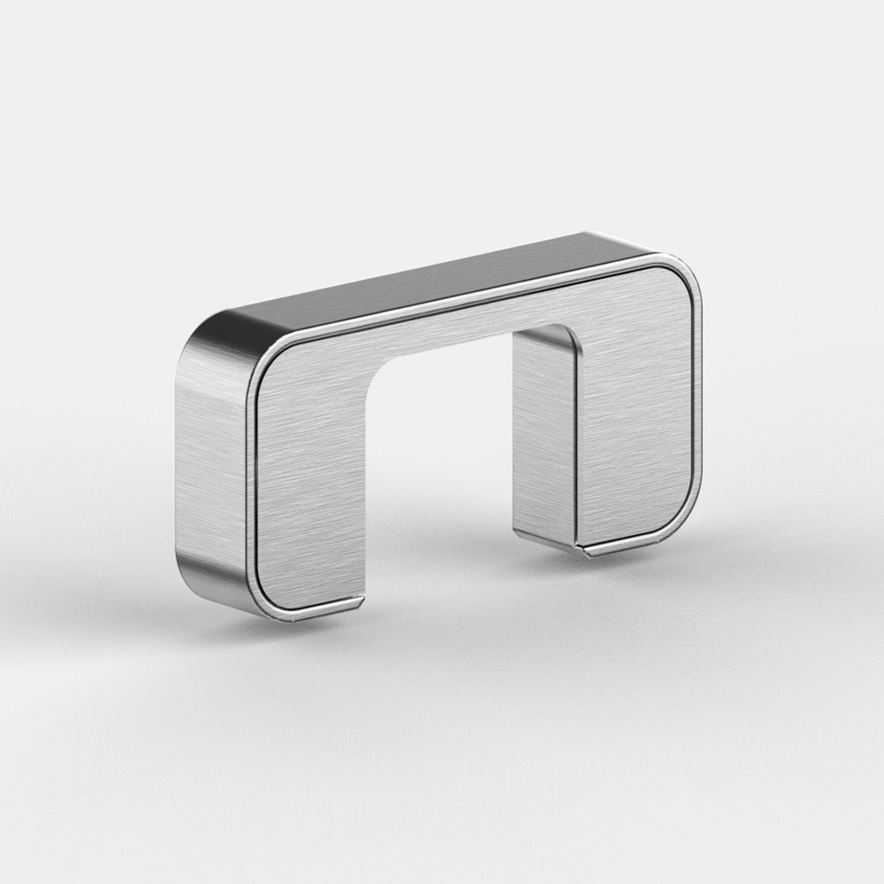 Wandanbindung für U-Profil, 30x27x3 mm