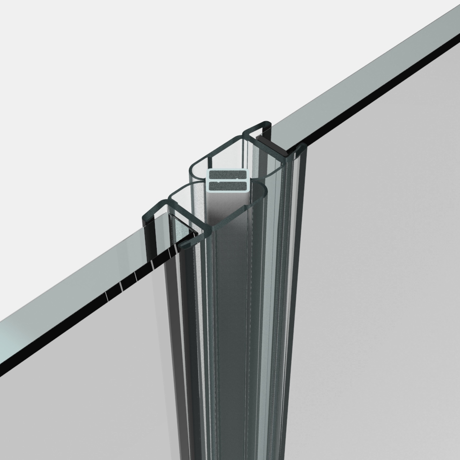 Magnetschienenset für 180° (2X90°)