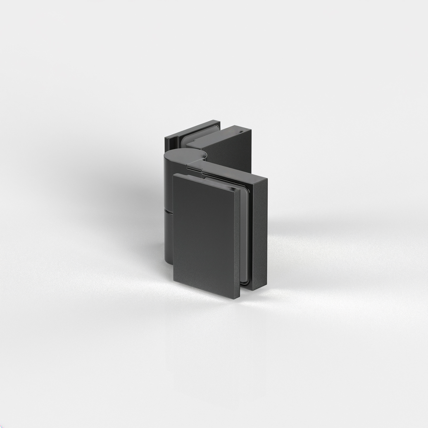 Nivello striker hinge with lifting function, glass-glass 90°