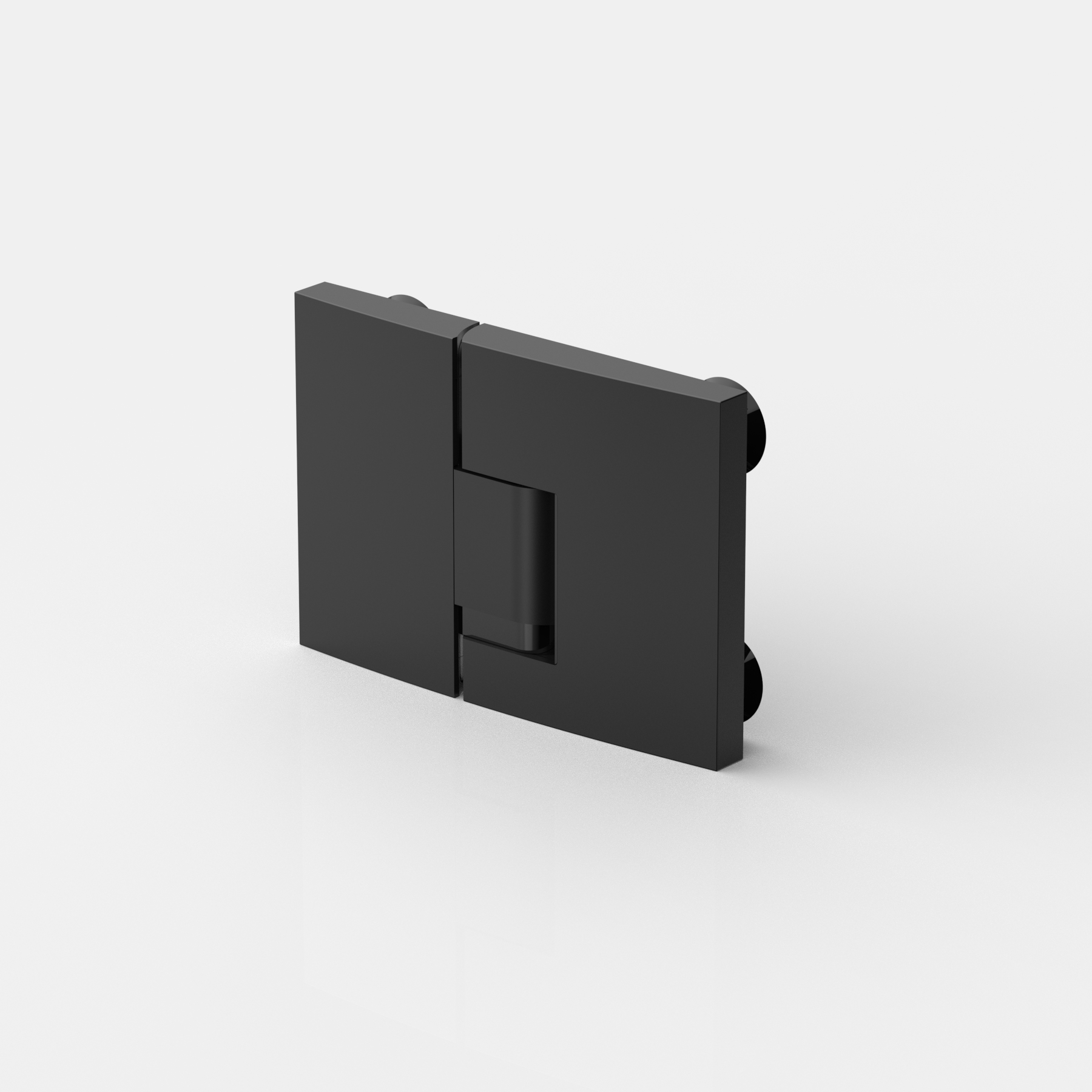 Hebe-Senk-Pendeltürband, flächenbündig, Glas-Glas 180°