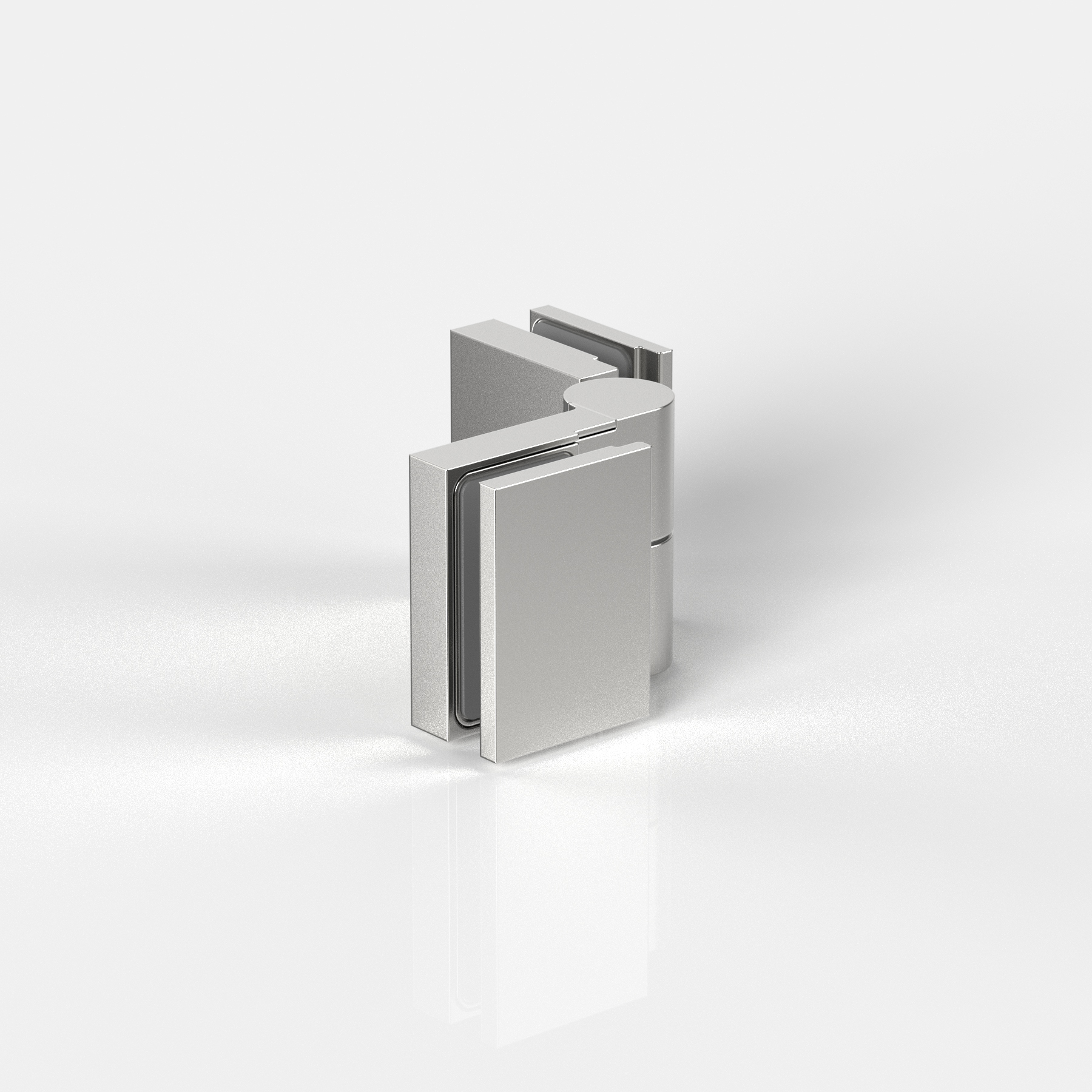 Hebe-Senk-Anschlagtürband, Glas-Glas90°