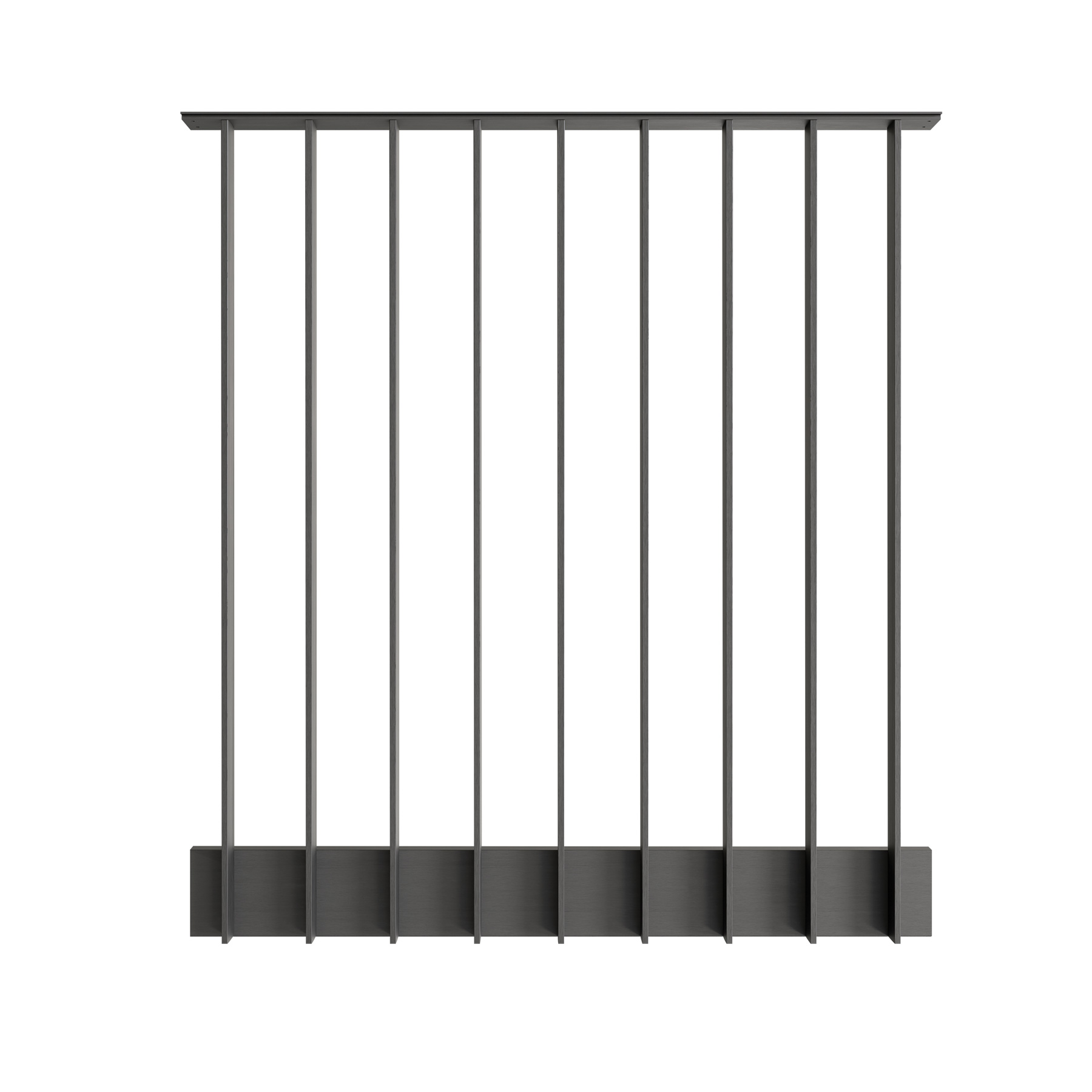 Stolpräcke-modul, frontmontage, 1150 x 1240 mm