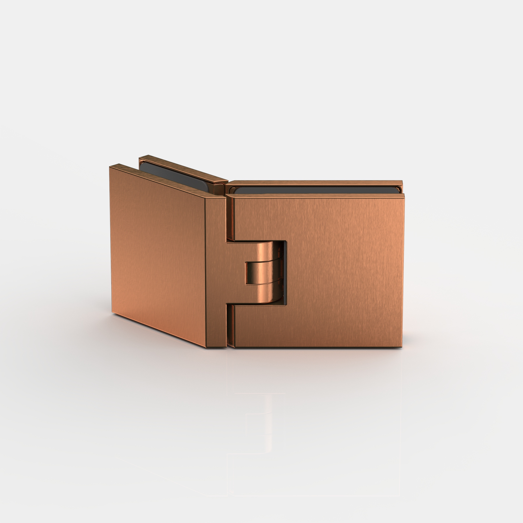 Pendeltürband Glas-Glas 135°