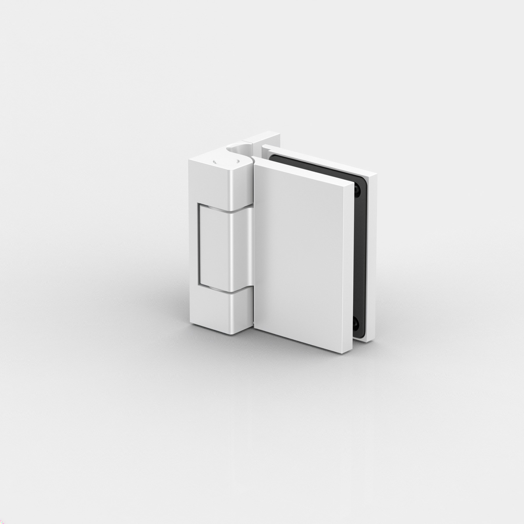 Anschlagtürband Glas-Wand 90°