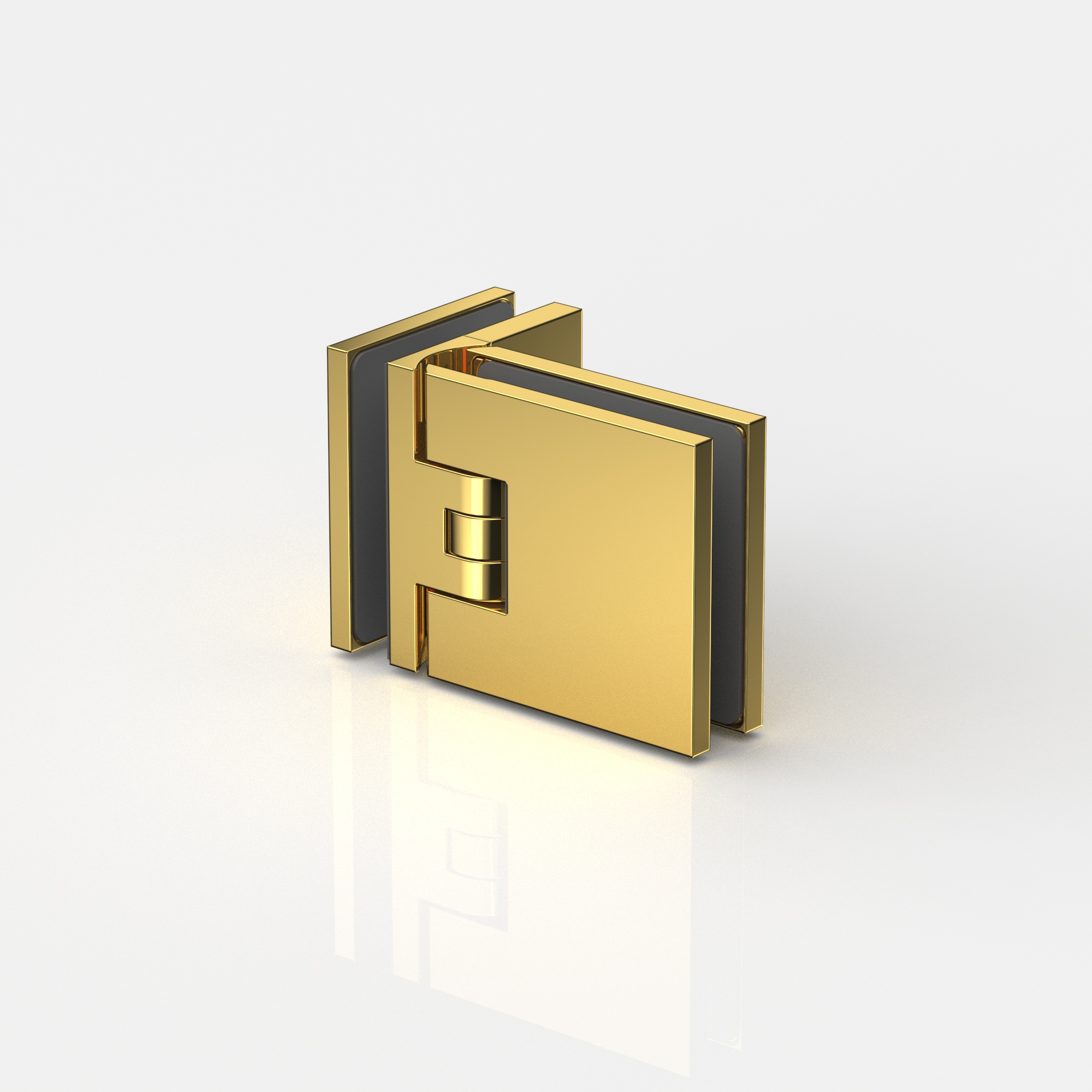 Pendeltürband Glas-Glas 90°