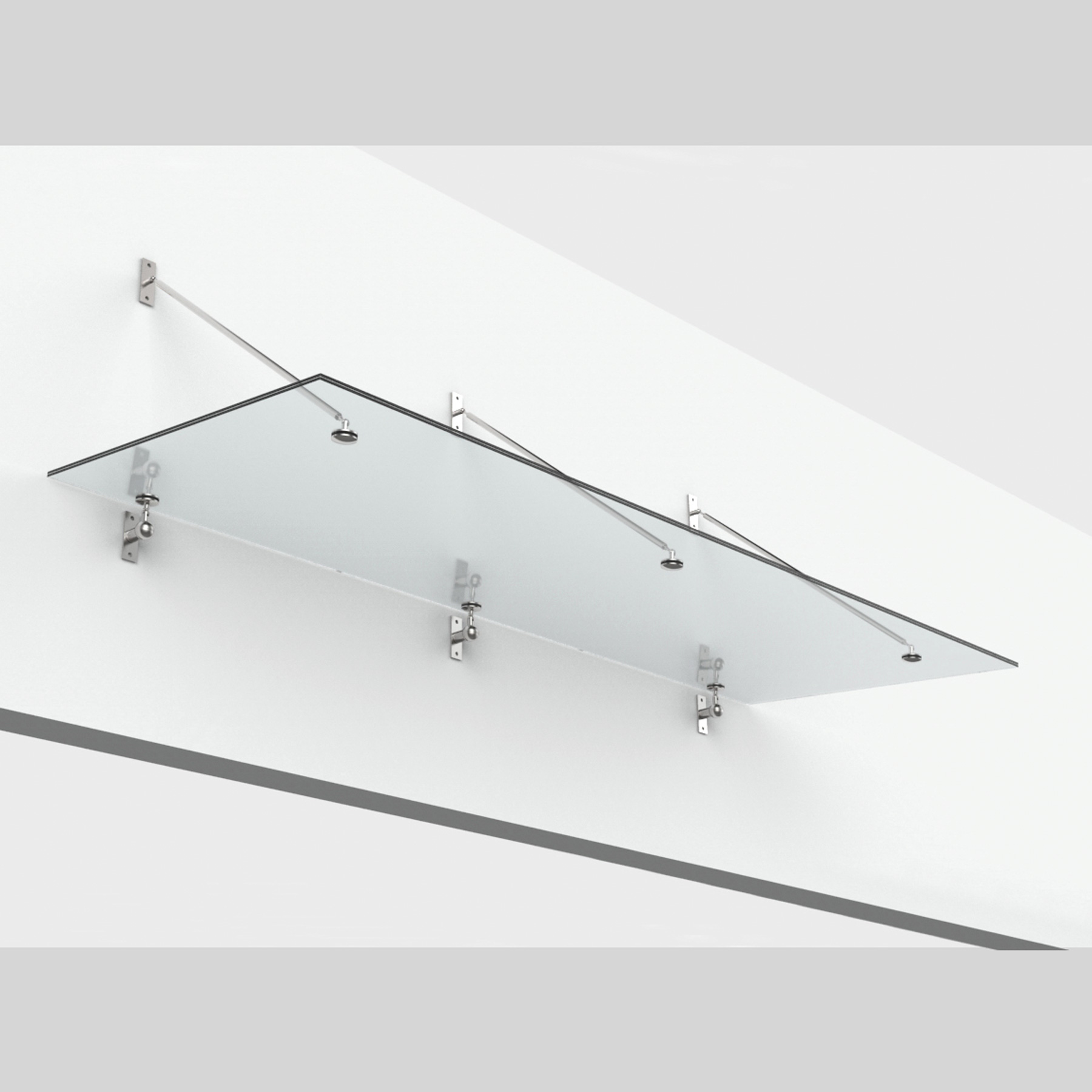 Vordachset Z-04, 3 Zugstangen, 17,52mm