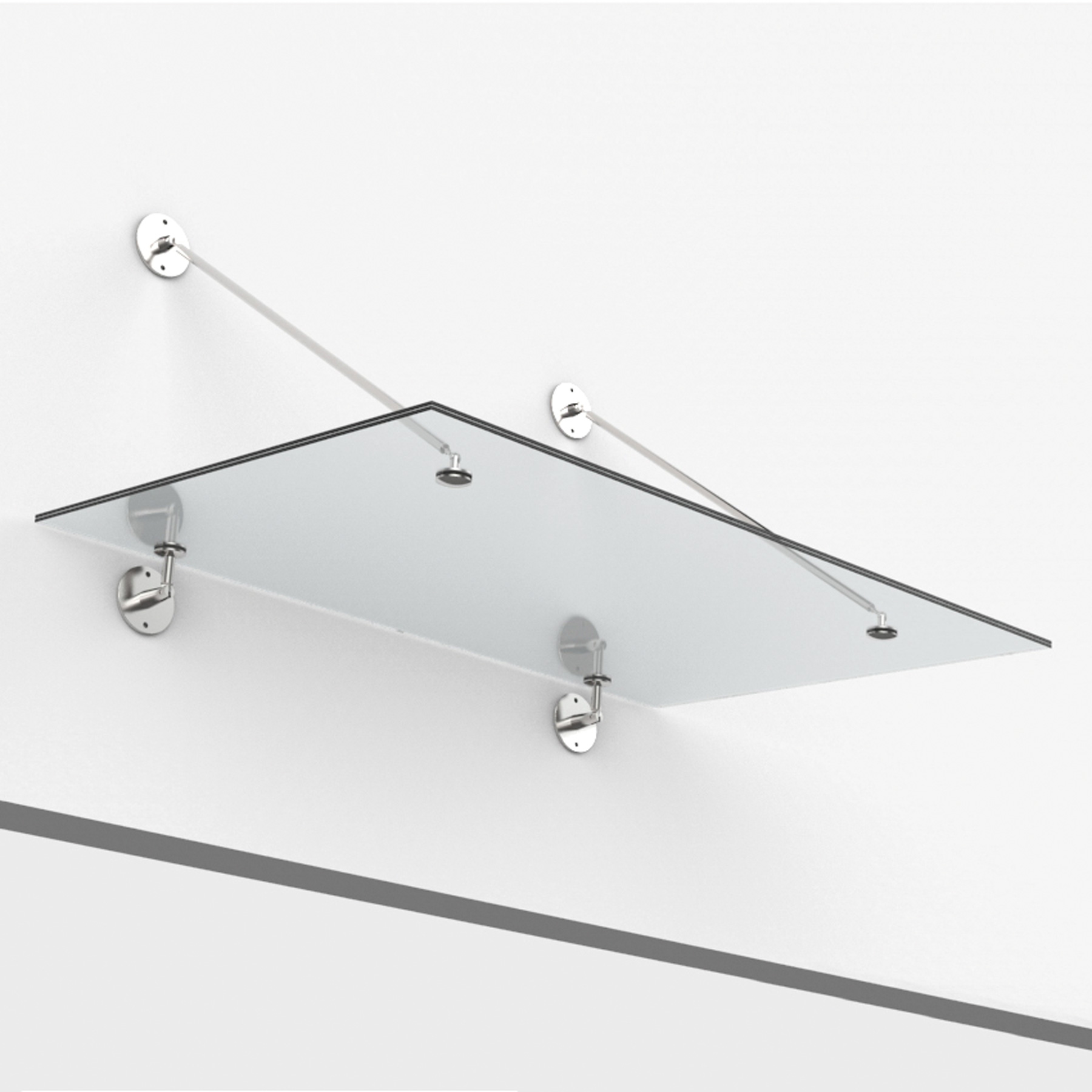Vordachset Z-01, 2 Zugstangen, 13,52mm