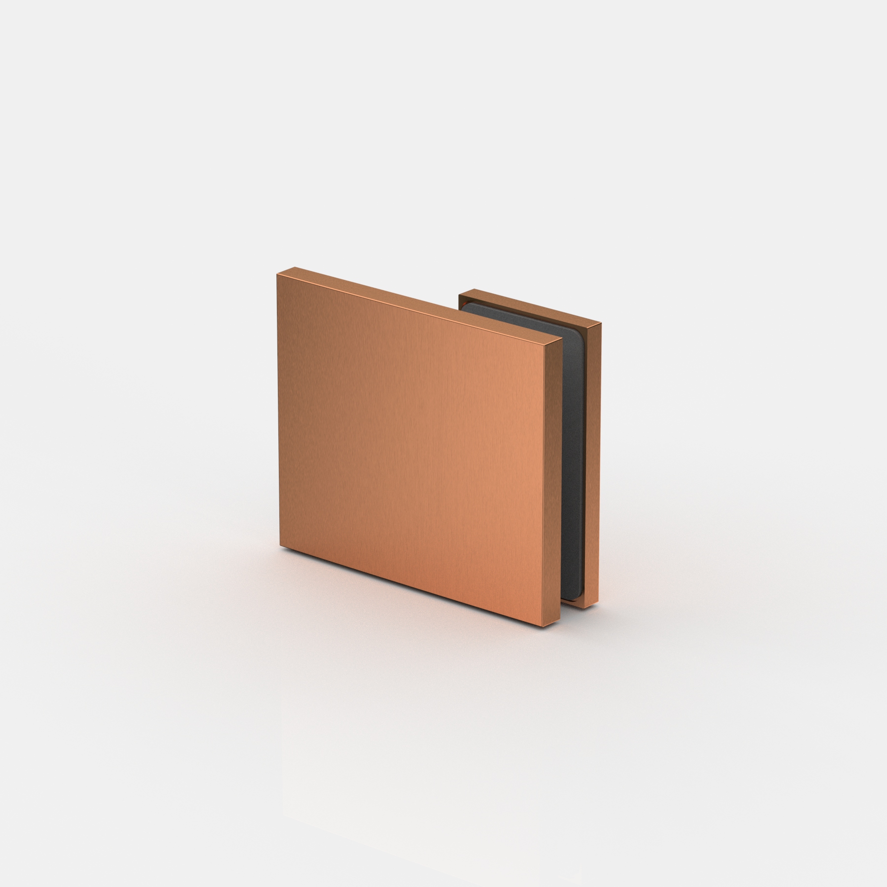 Längsverbinder Glas-Wand 180°