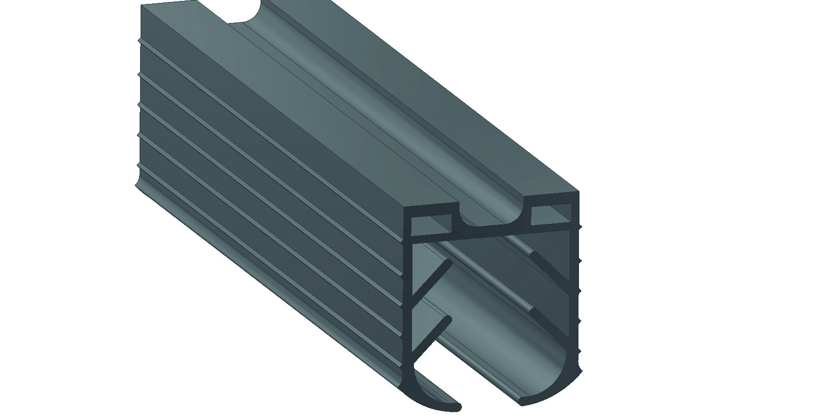 Elastomerprofil Nutsysteme, 12-16,76mm