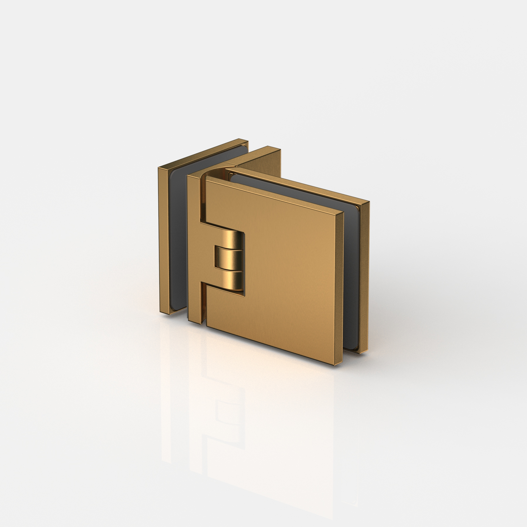 Pendeltürband Glas-Glas 90°