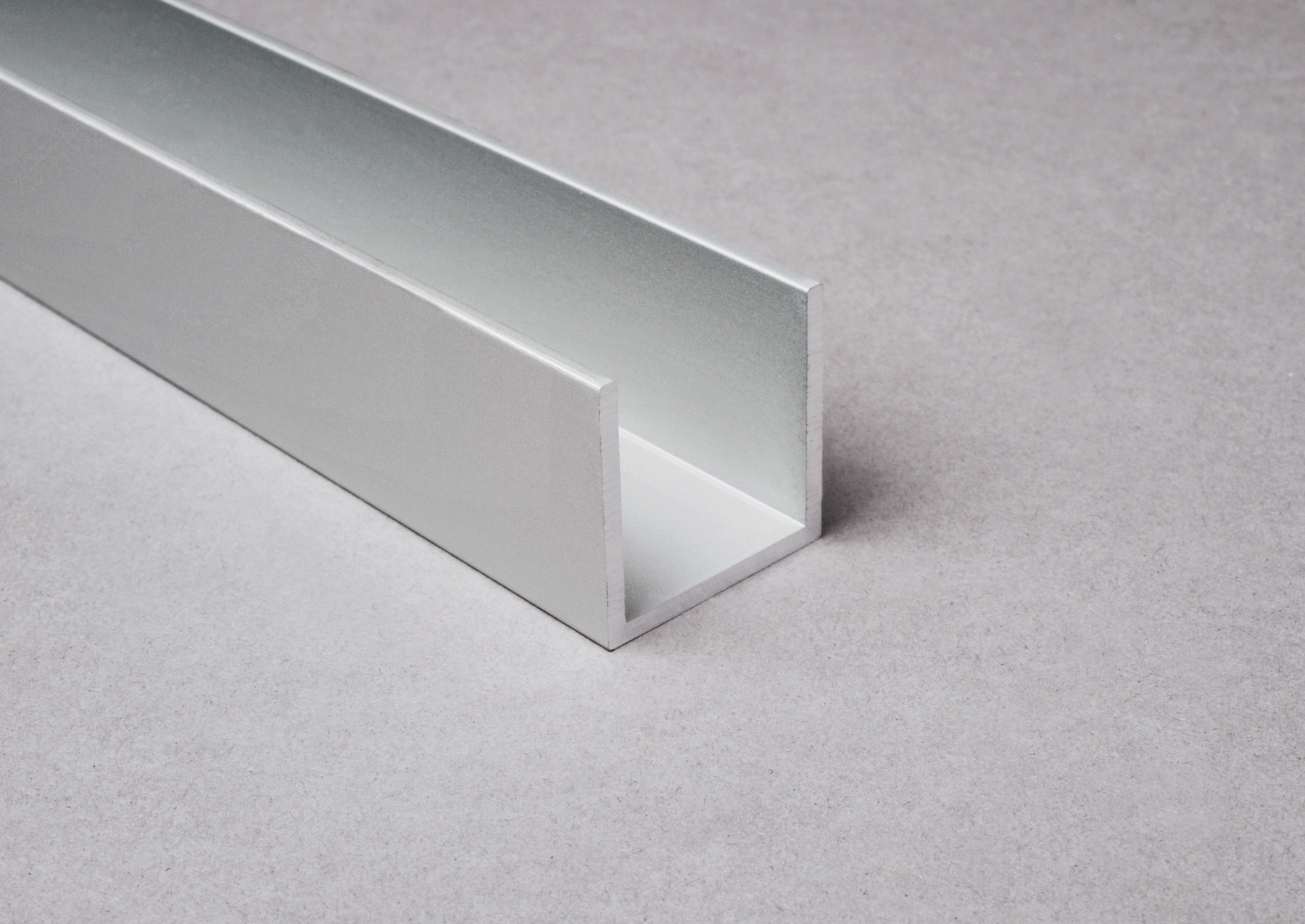 U-Profil, 25x25x25x2mm, max. 21mm