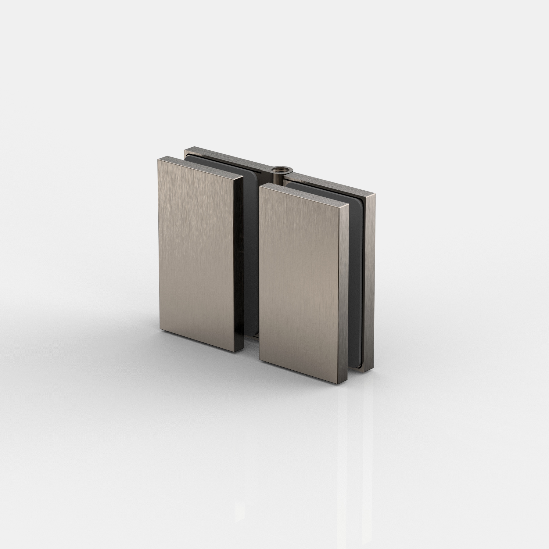 Winkelverbinder, Glas-Glas 180° - verstellbar