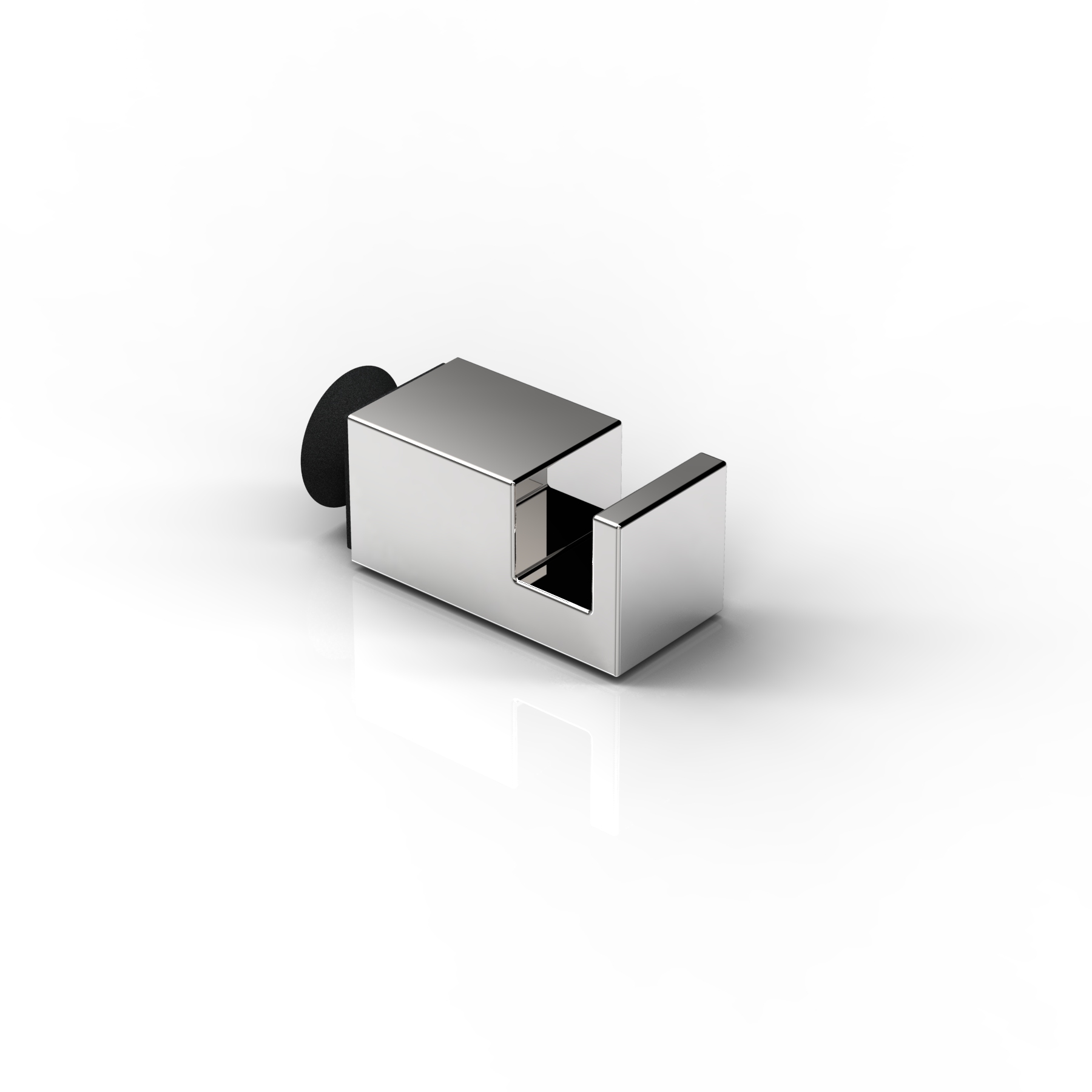 Handtuchhalter, flächenbündig, Verschraubung unten