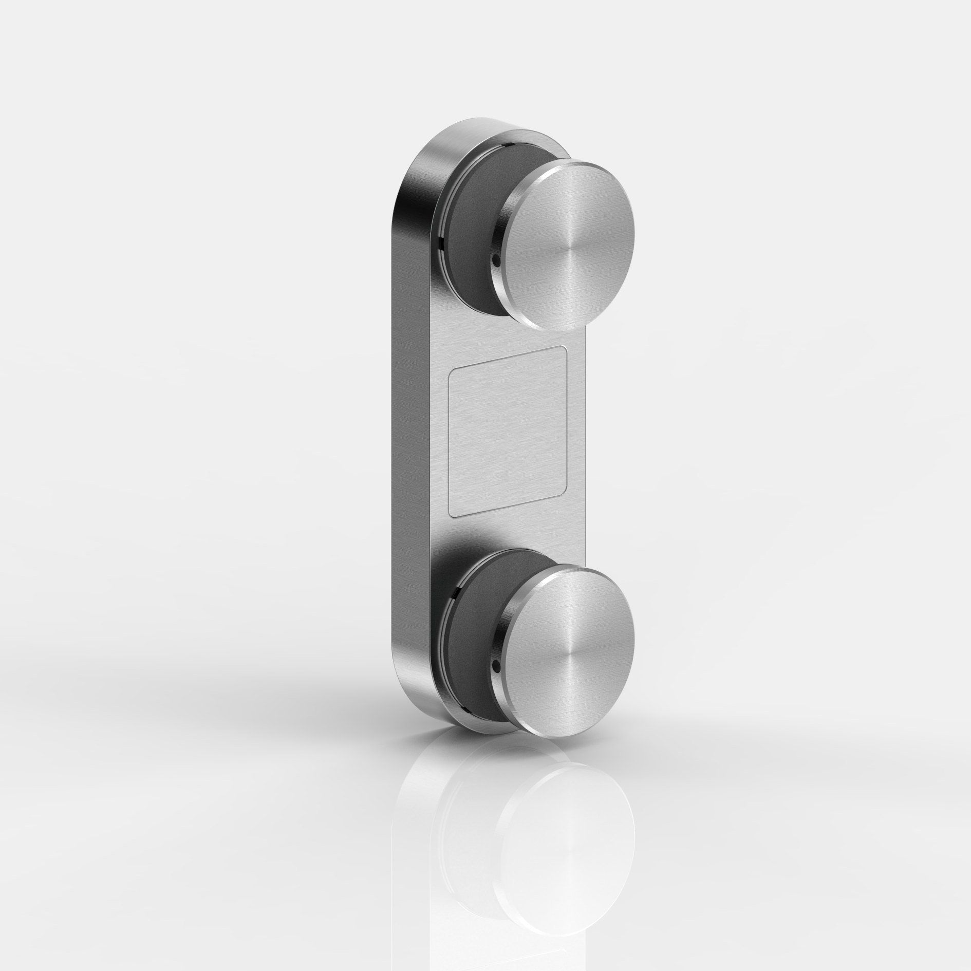 Doppelpunkthalter, 185X60,4mm, RUND