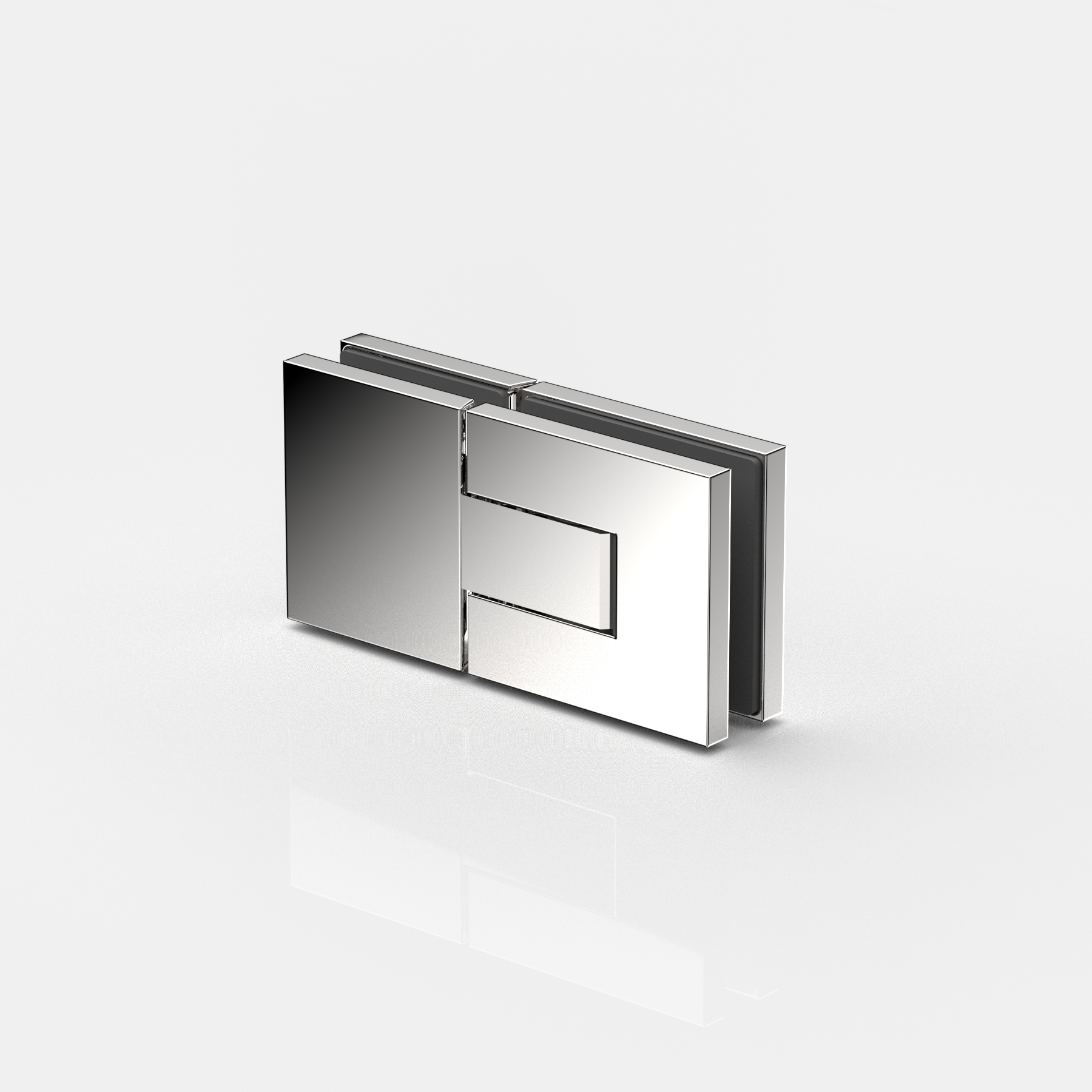 Pendeltürband Glas-Glas 180°