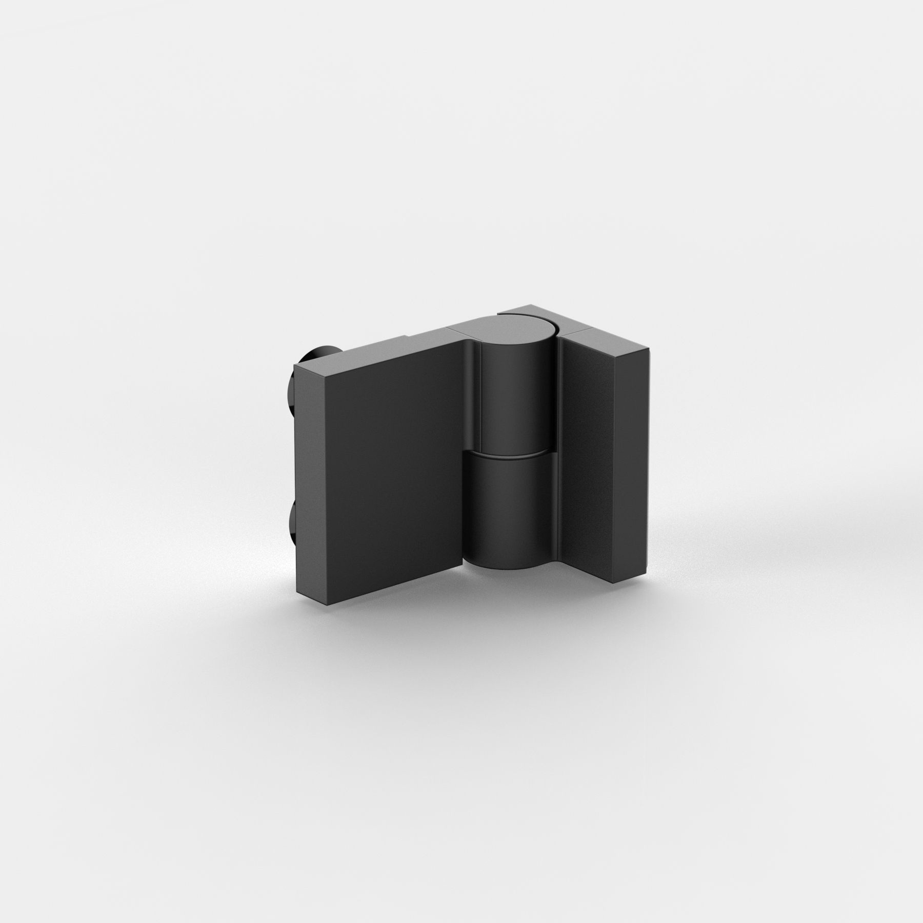 Hebe-Senk-Anschlagtürband, Glas-Wand90°