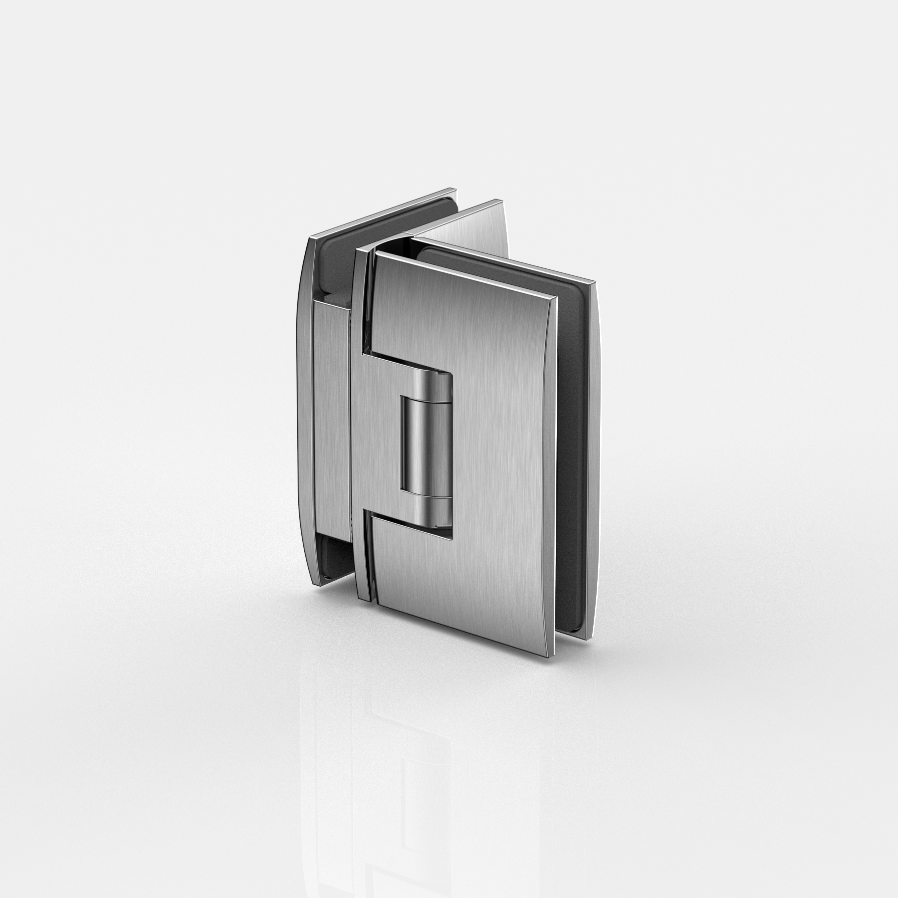 Pendeltürband Glas-Glas 90°