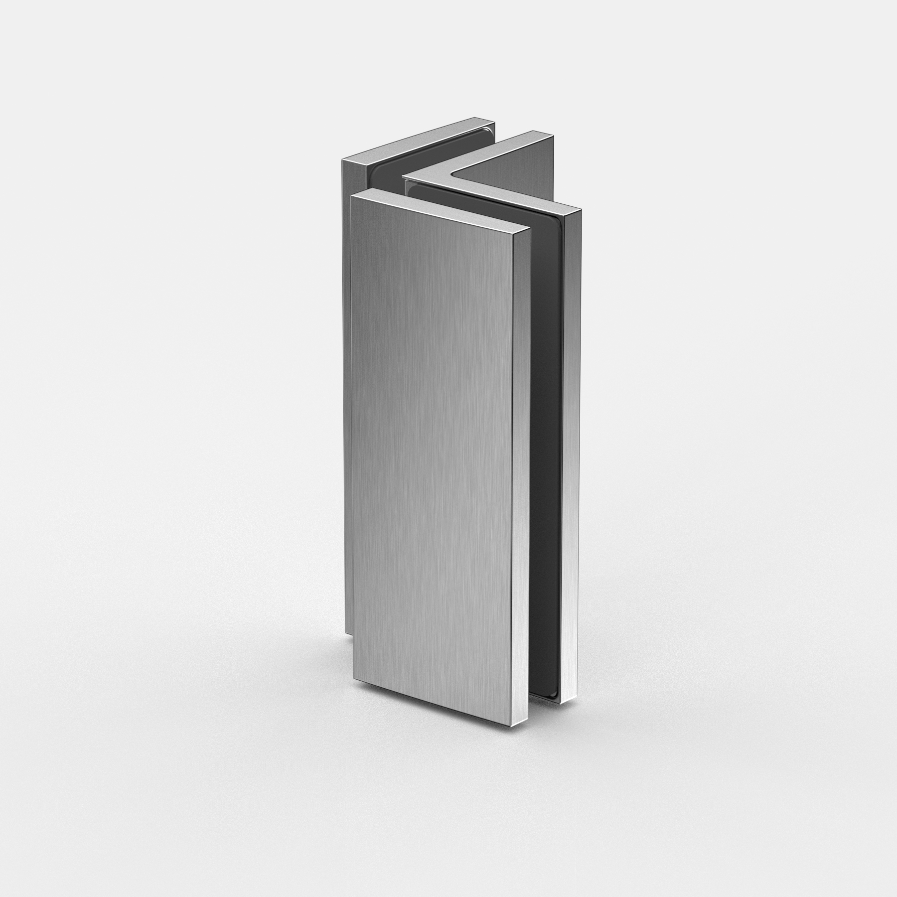 Winkelverbinder Glas-Glas 90°