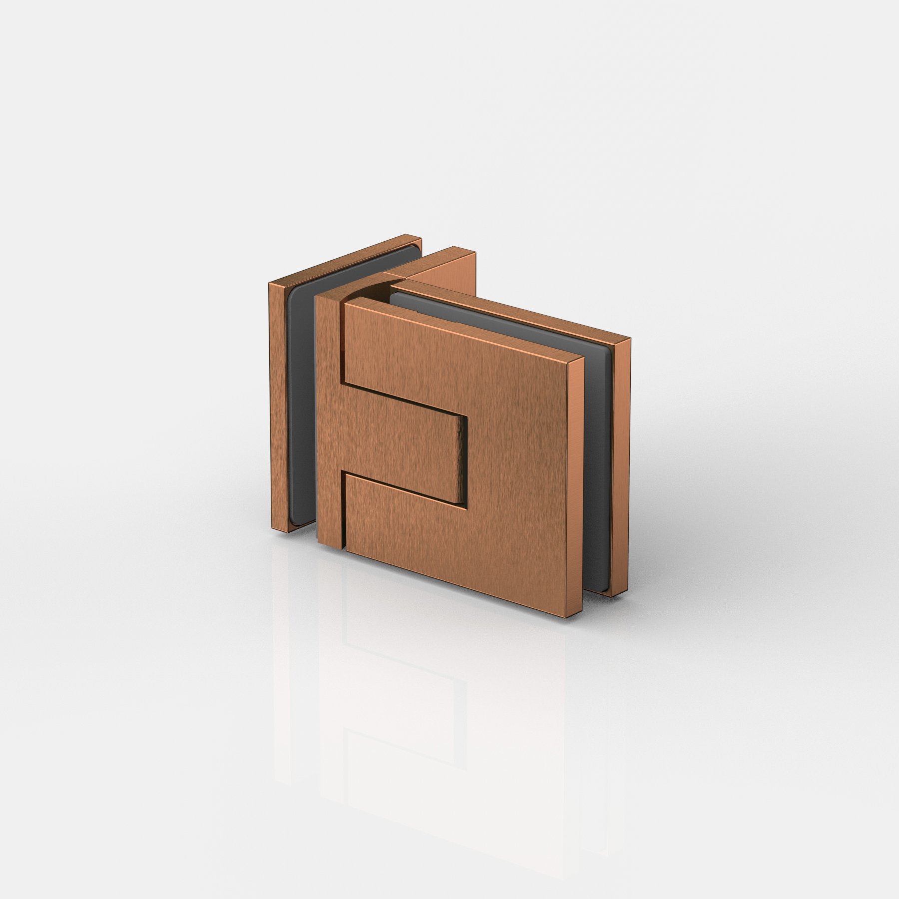 Pendeltürband Glas-Glas 90°